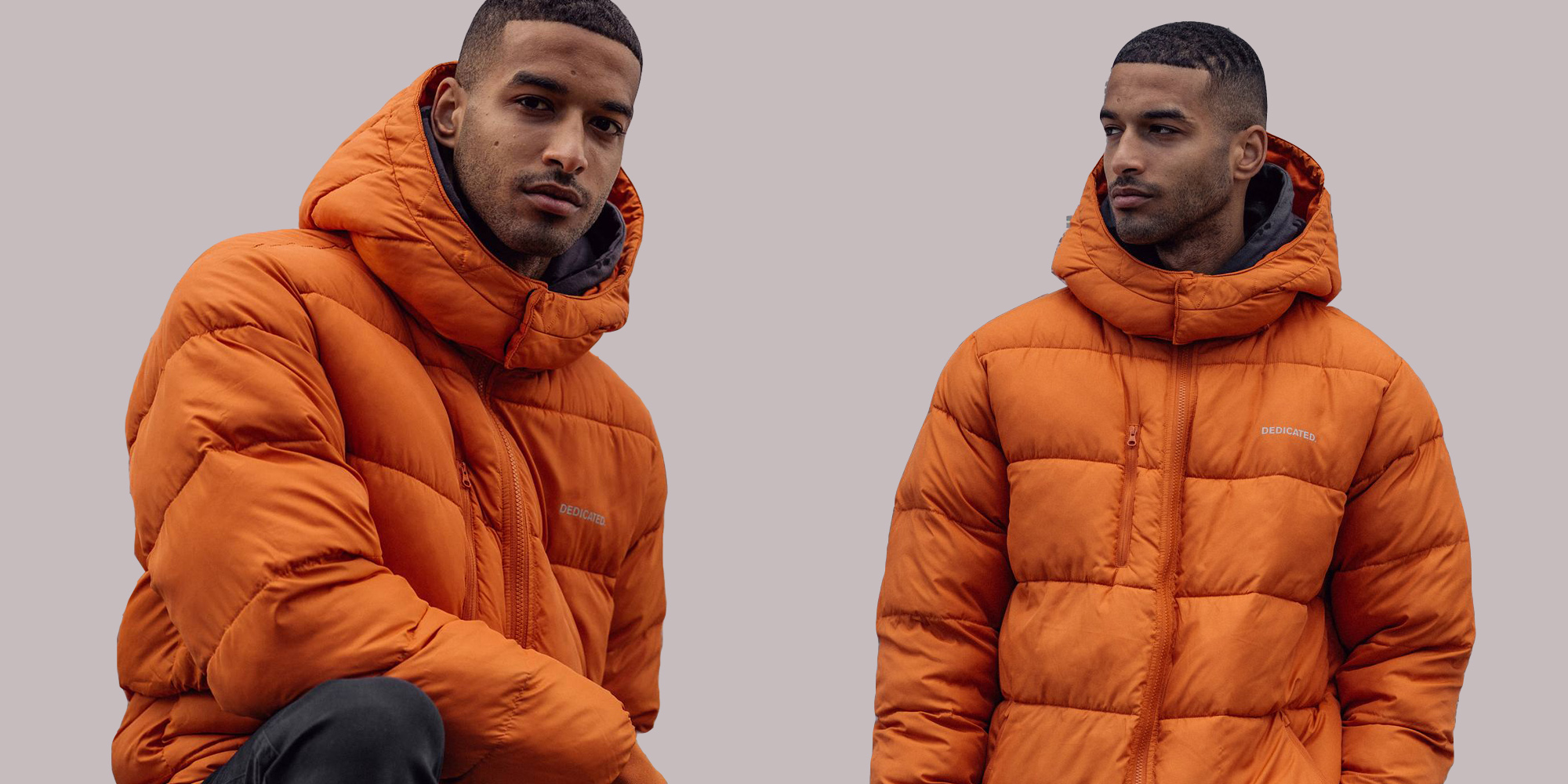 Men's puffer by Dedicated