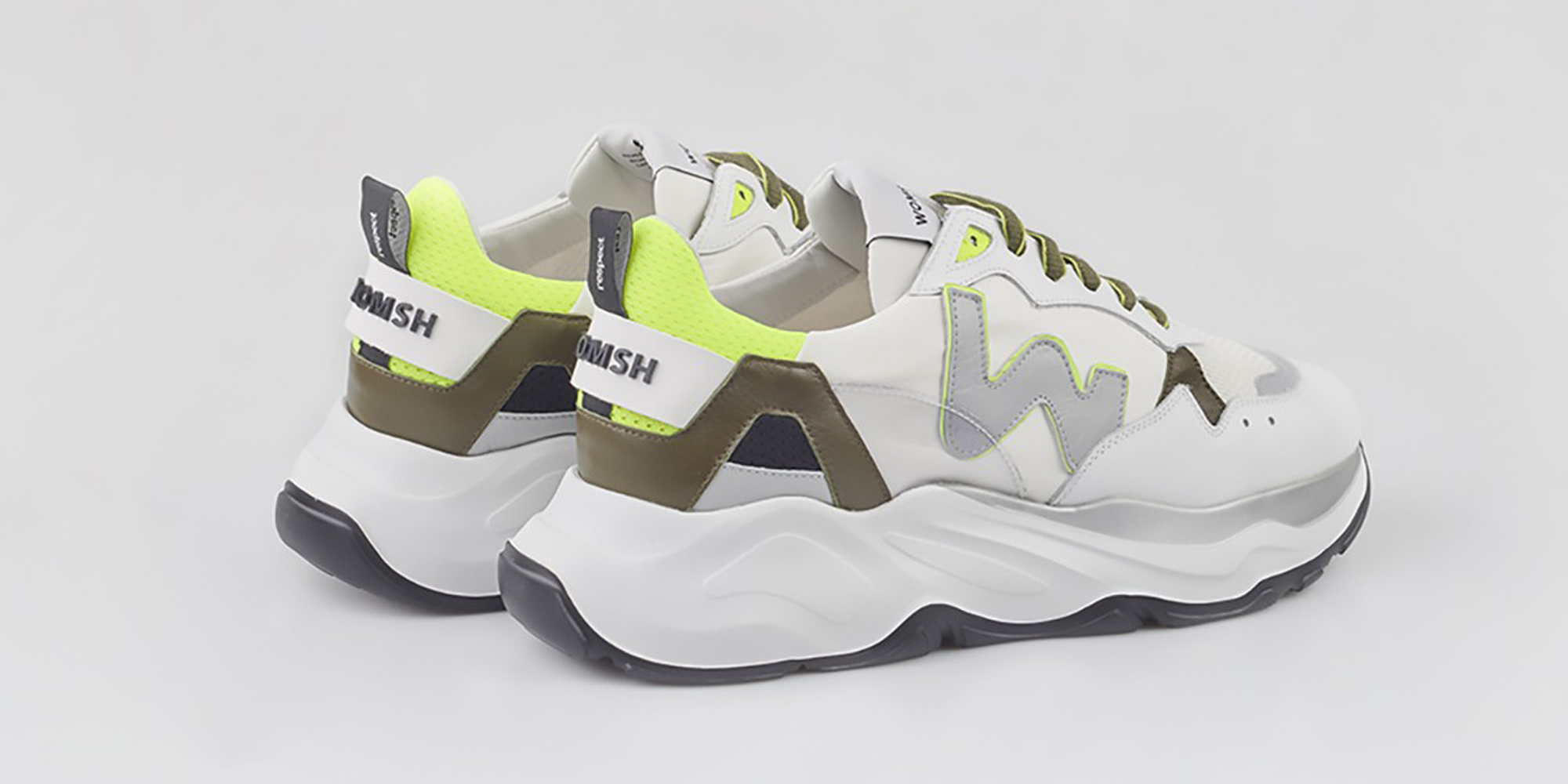 Sustainable men's sneakers by Womsh