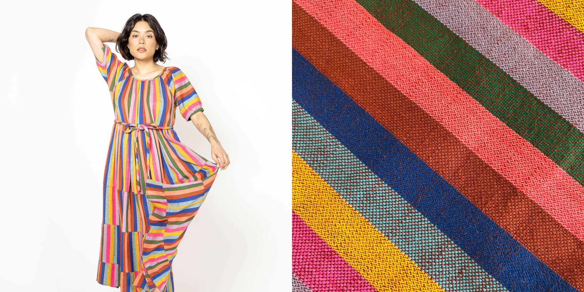 Someone in dress by Ace and Jig.