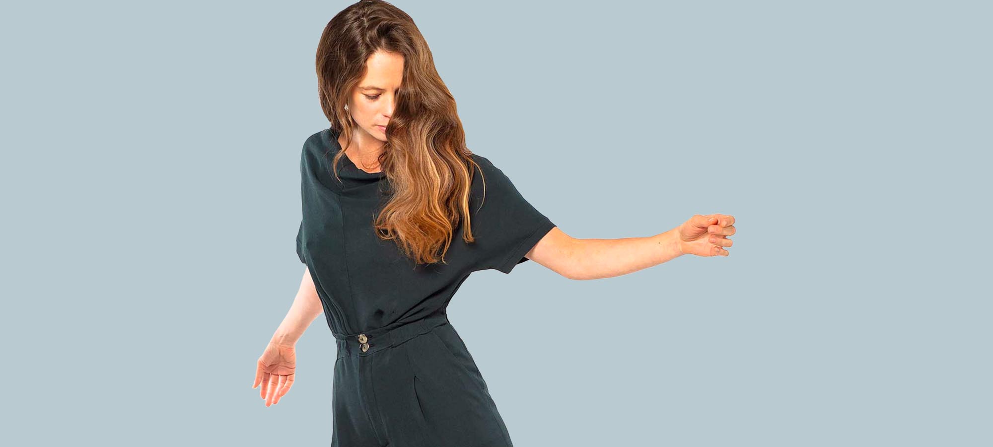 woman wearing ella fashion dress