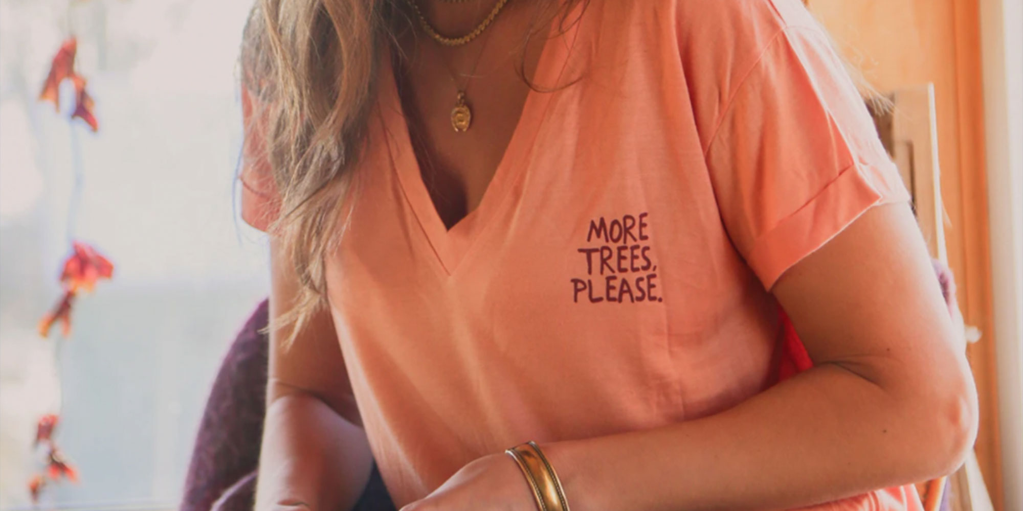 orange slogan t-shirt by tamga