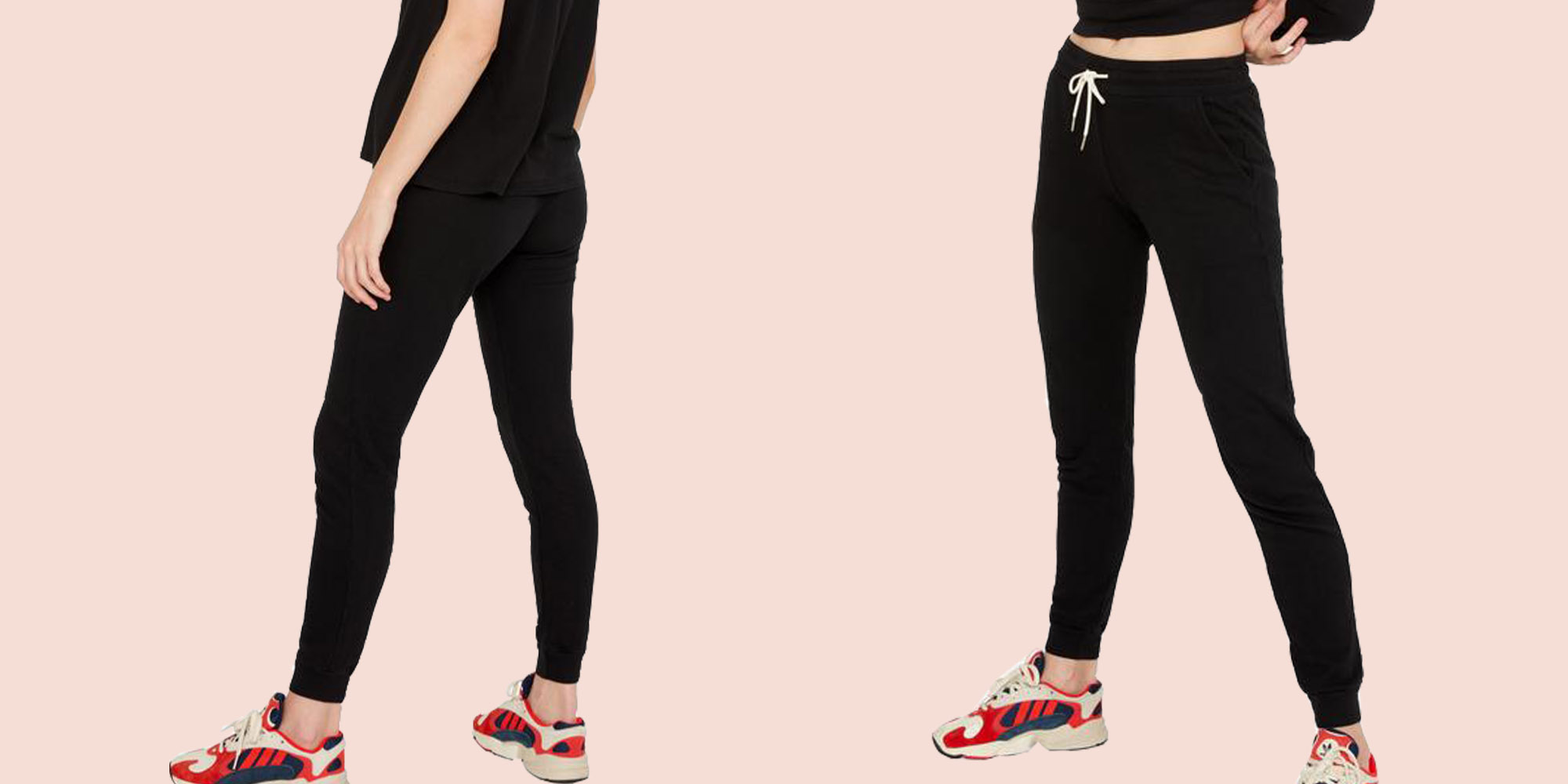 MATE the label's classic sustainable jogger in black