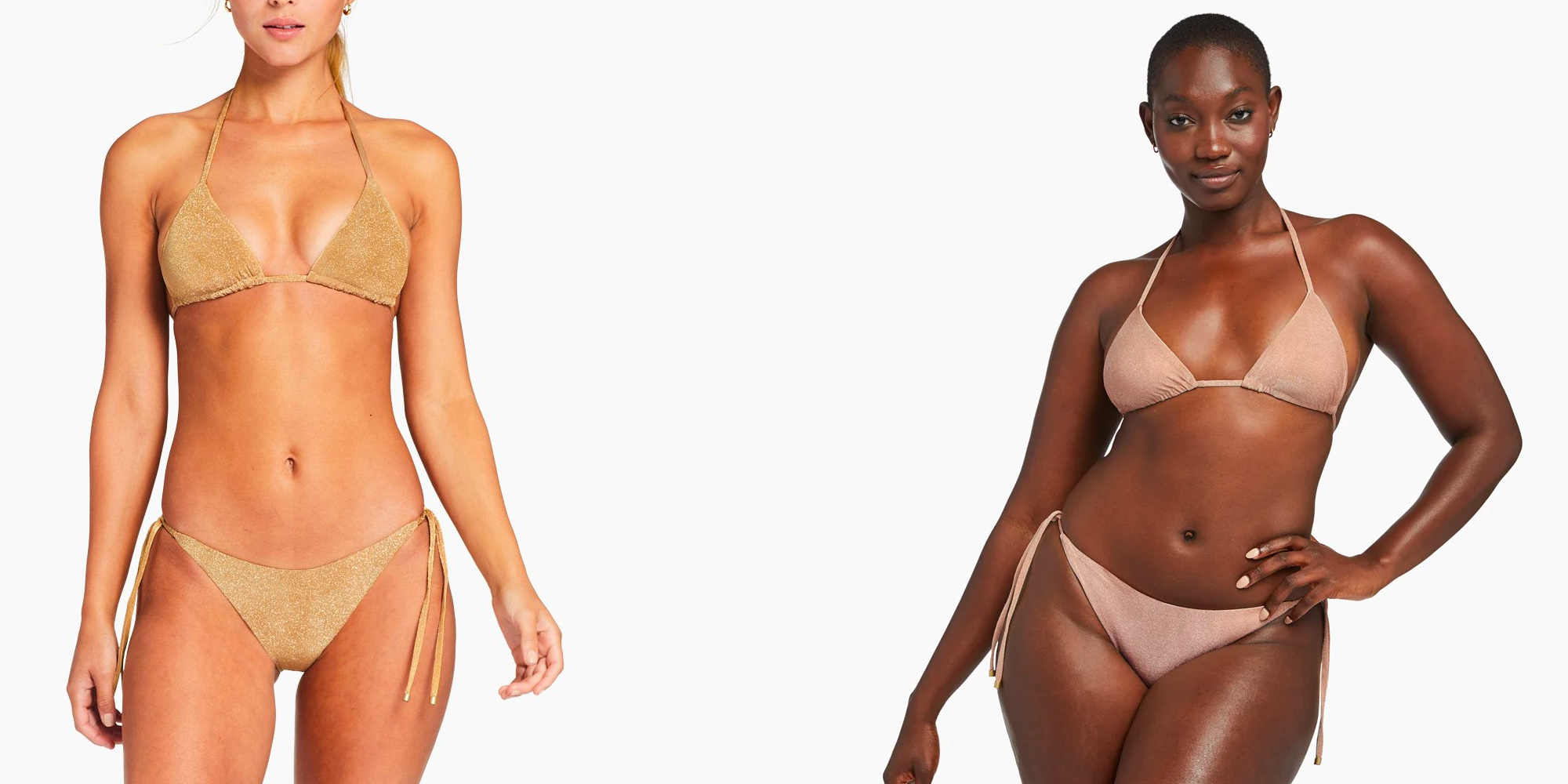 The Gia Triangle Top in two colours