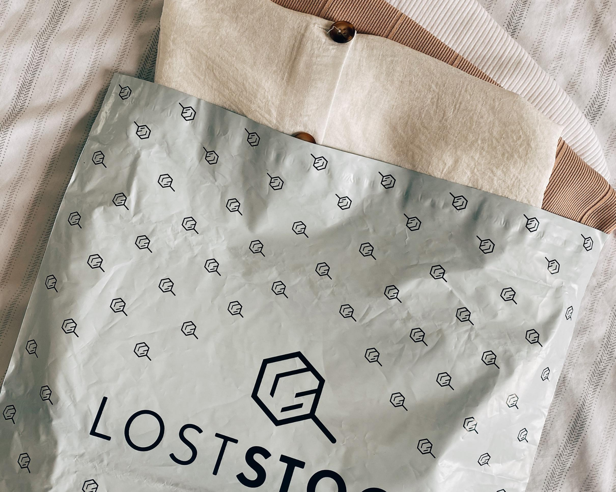 saved garments for Lost Stock mystery fashion box