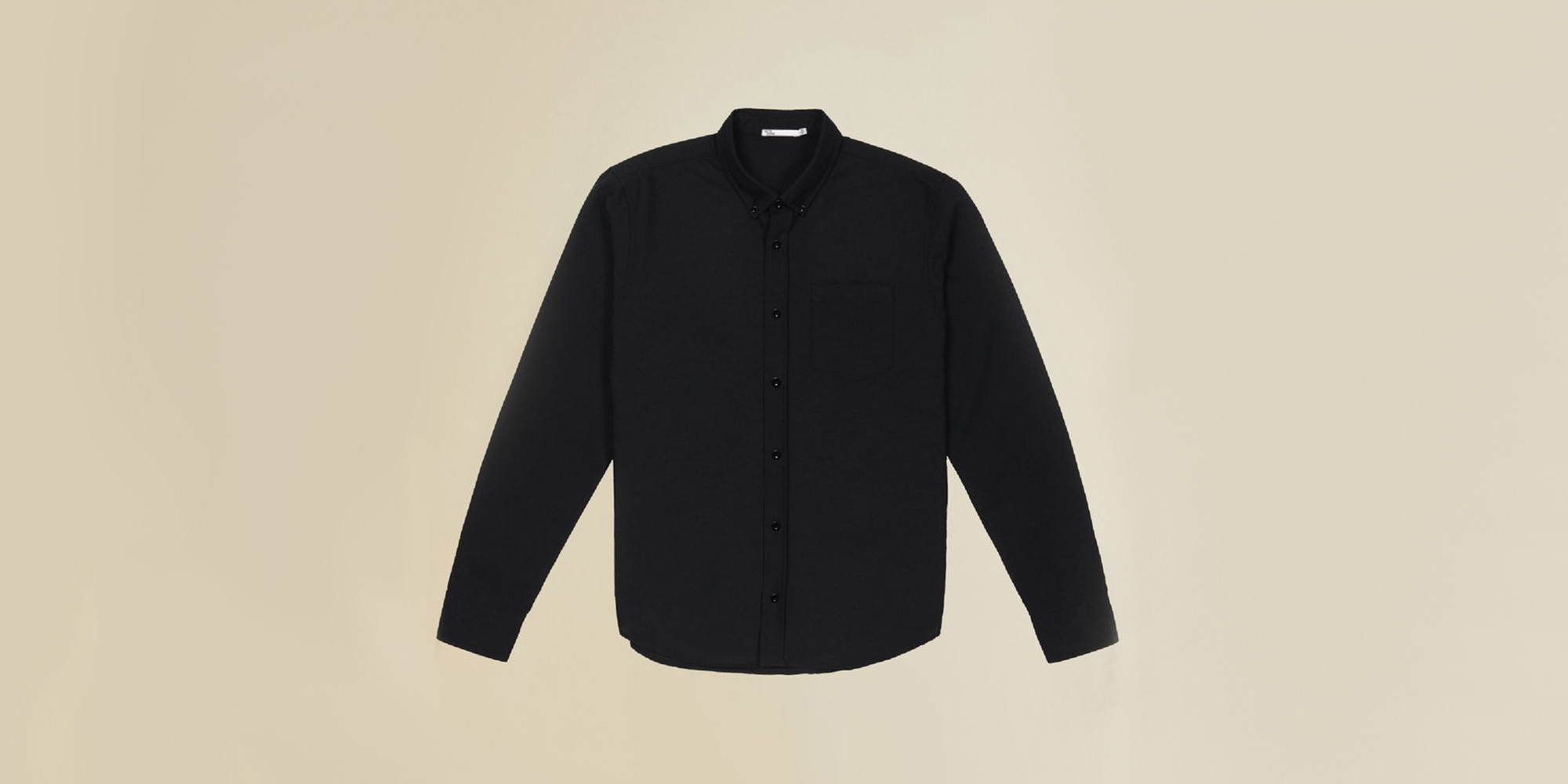 black sustainable shirt by Amour Vert