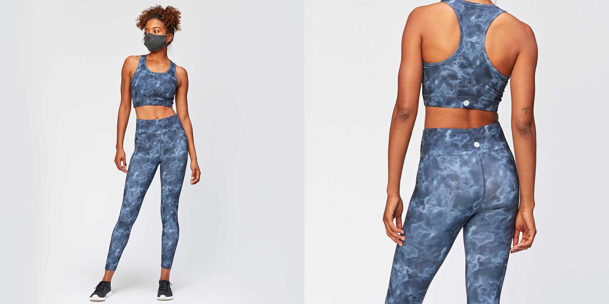Royal Check - Inspired By Selena Gomez - Sustainably Made Yoga Leggings
