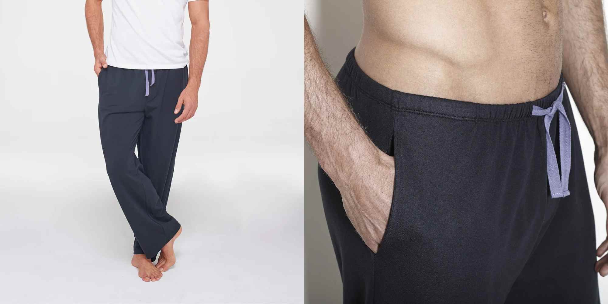 black sweatpants from sorella organics