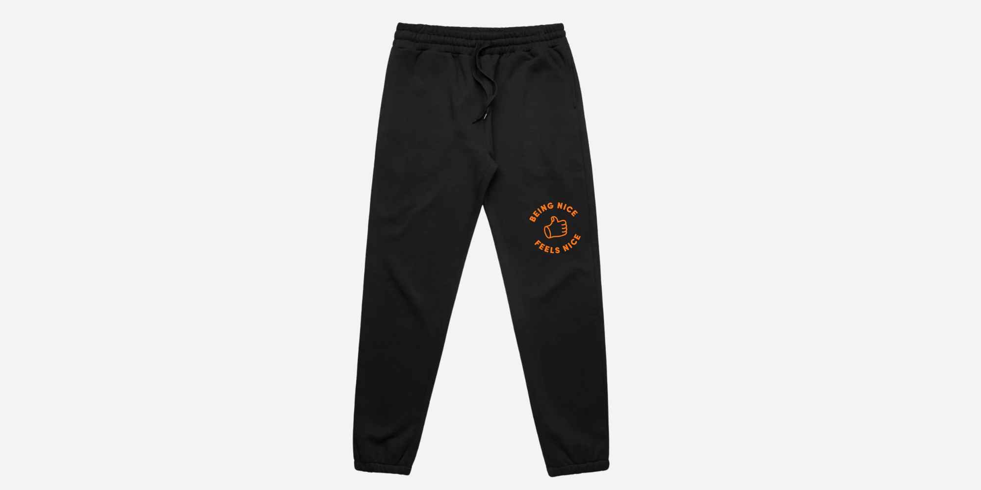 printed sweatpants from lonely kids club