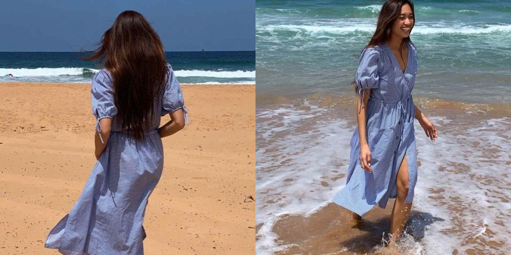 All the wild roses puff sleeve dress