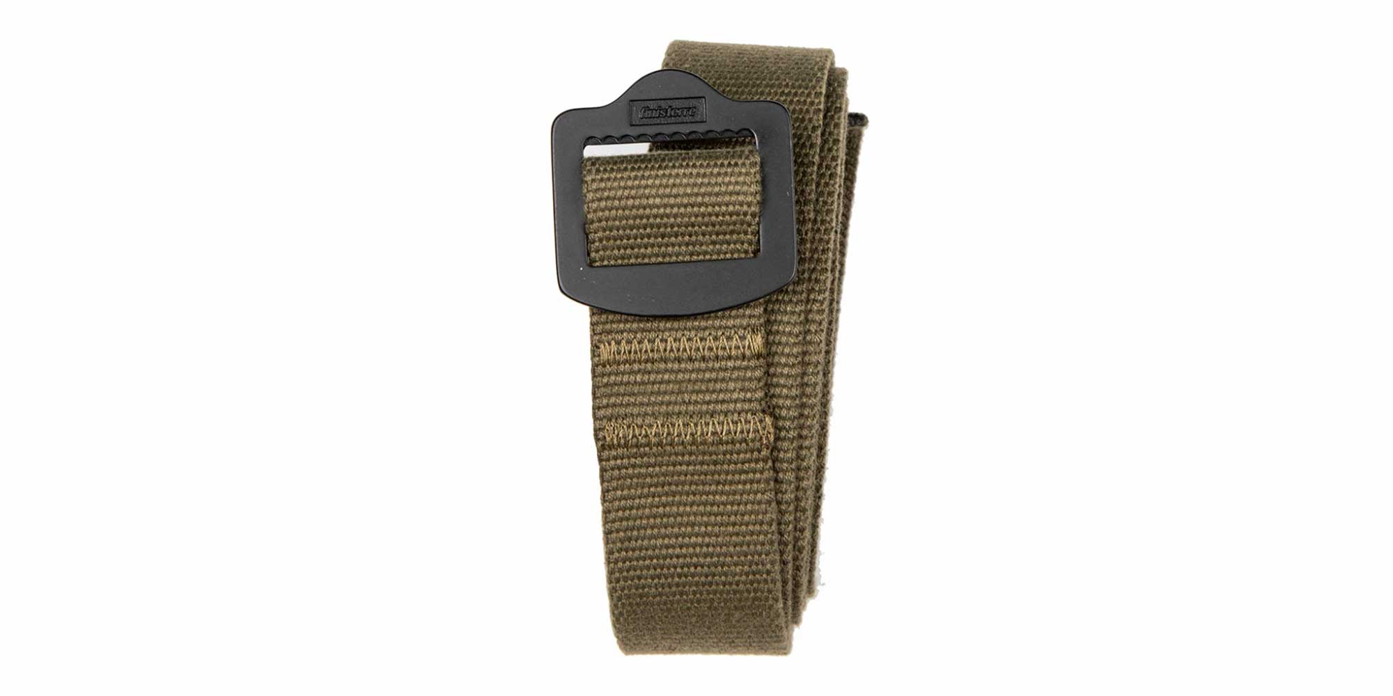 khaki practical belt by Finisterre