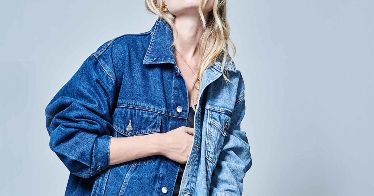 Green Jean and denim jackets for Women