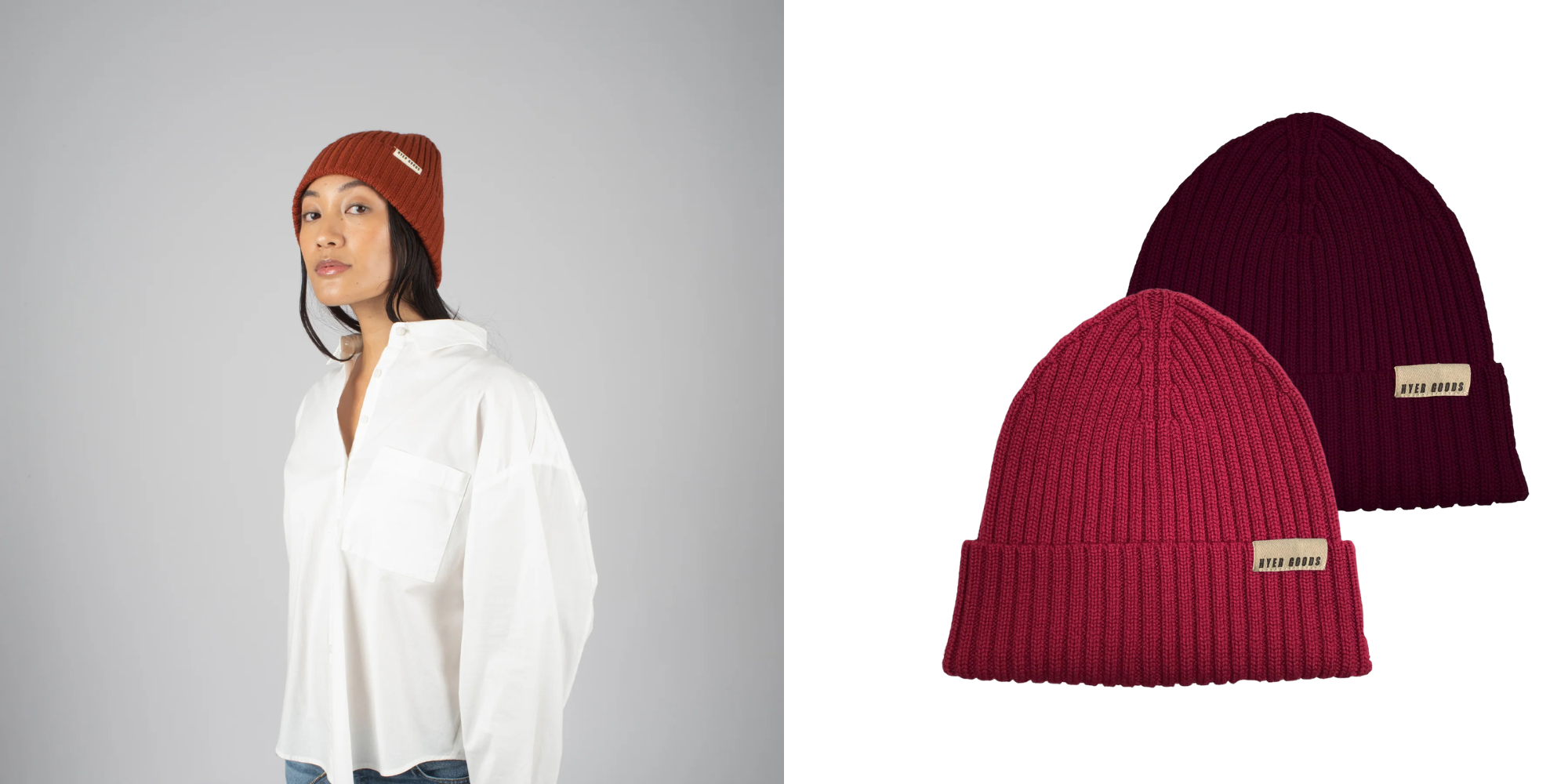 Someone in Better Beanie by HYER GOODS.