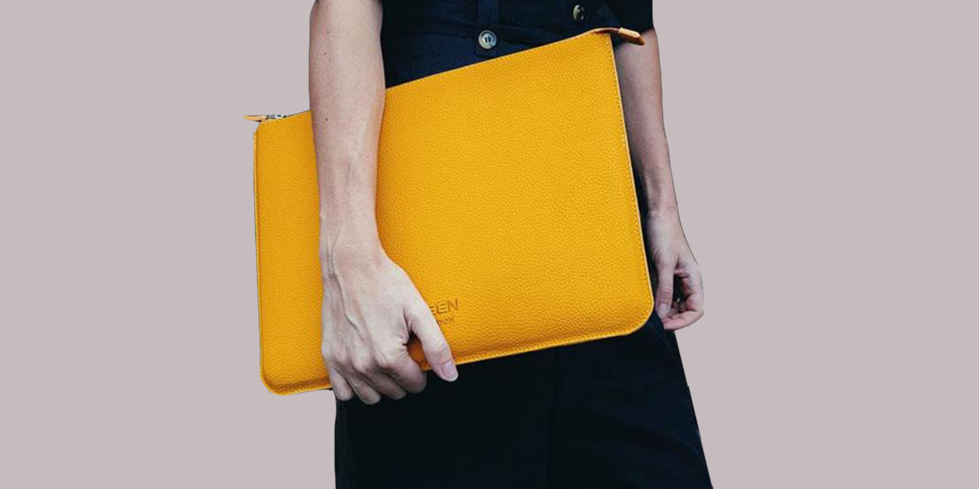 Ethical laptop case by BEEN LONDON