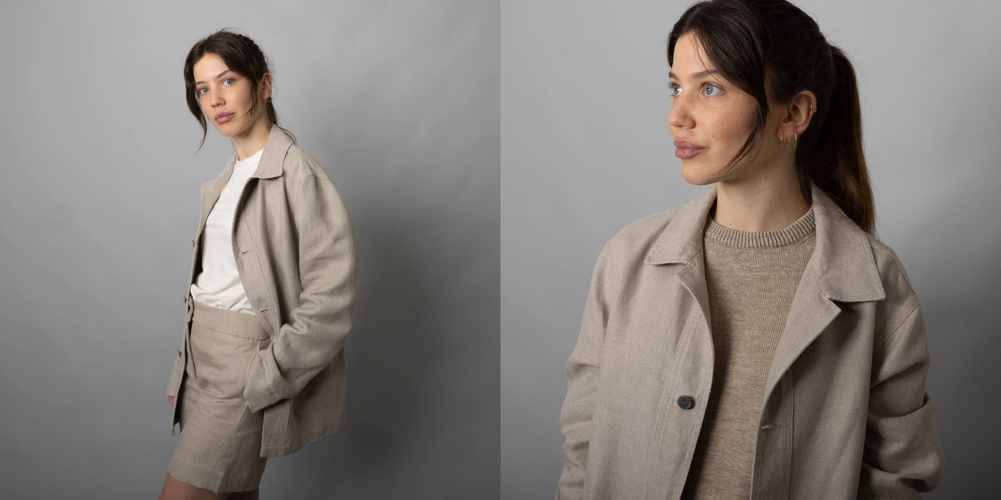 Someone wearing jacket by Opera Campi.