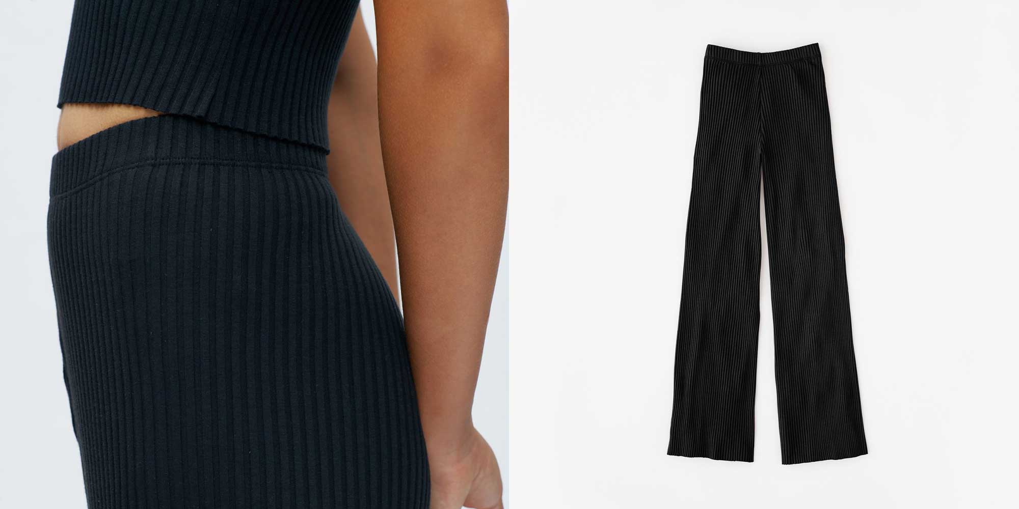 black eco-friendly lounge pants by KOTN