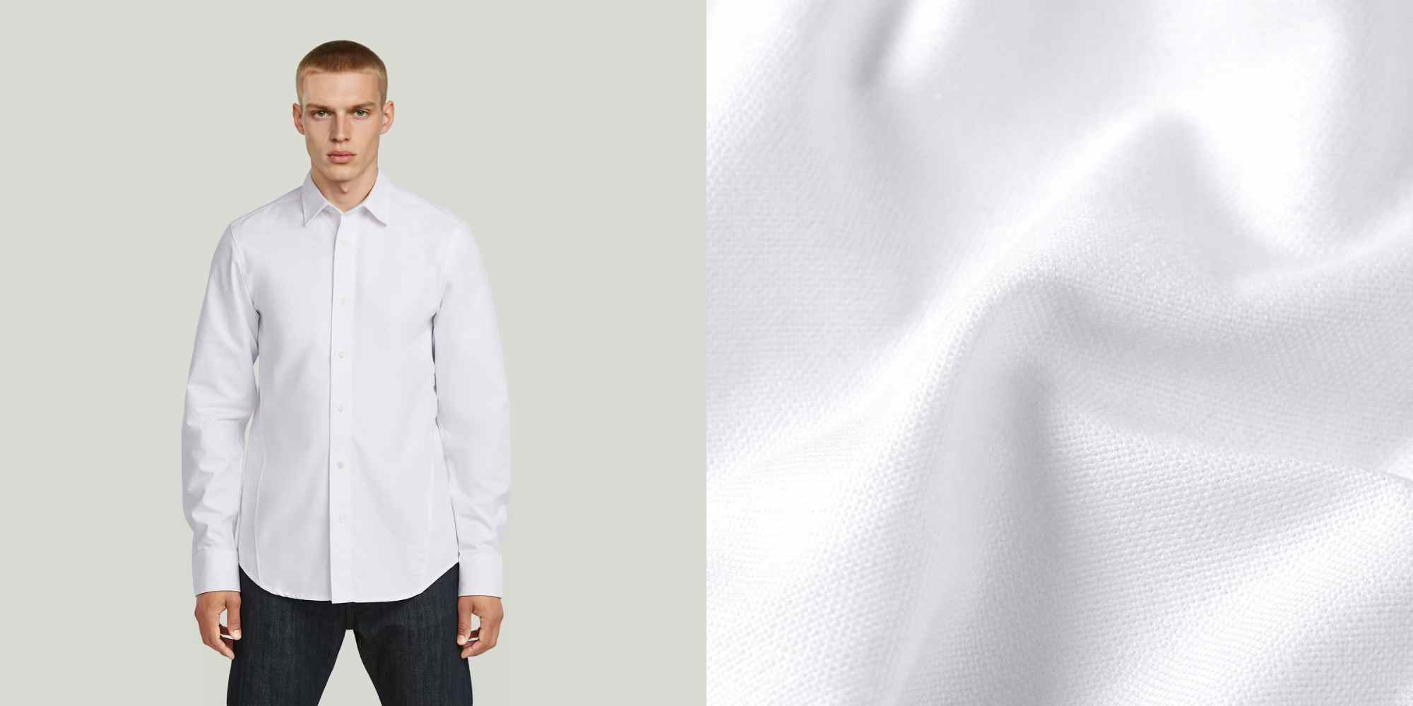 more sustainable white shirt from g star raw