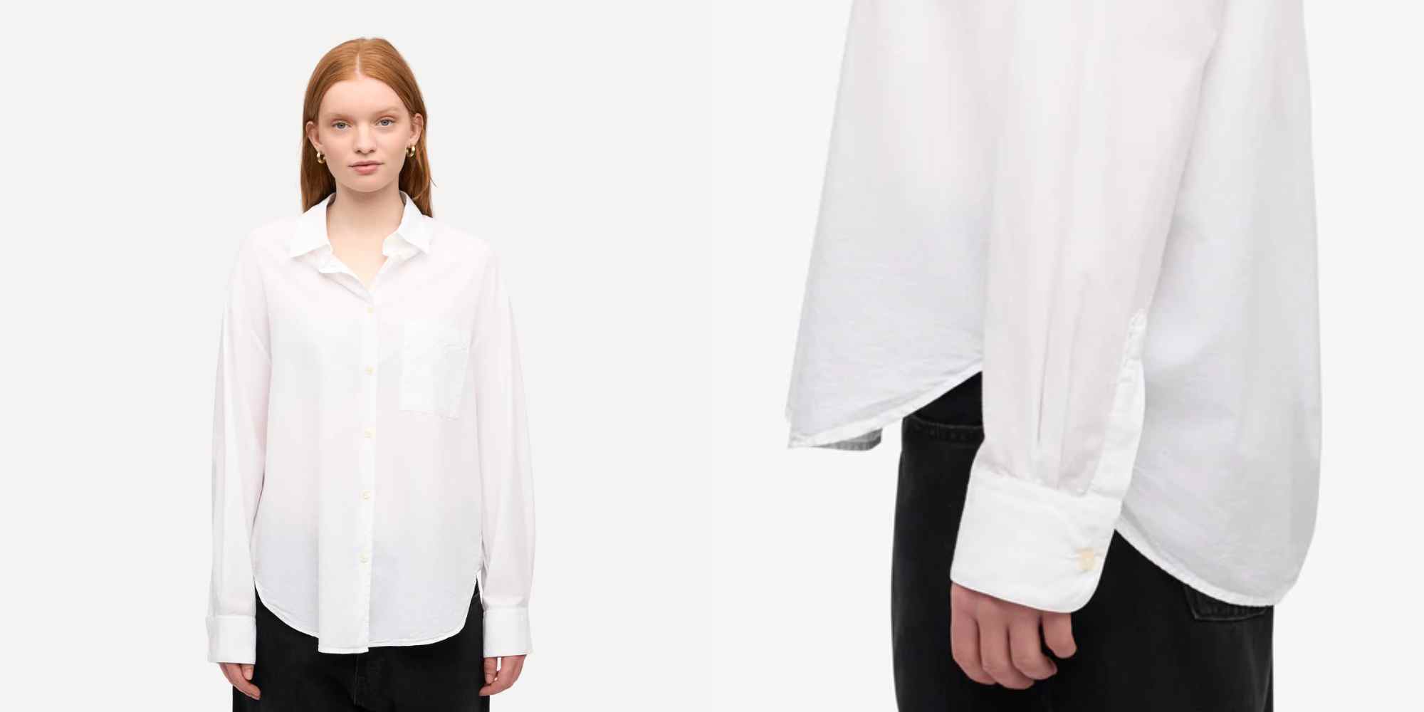 person wearing white shirt from colorful standard