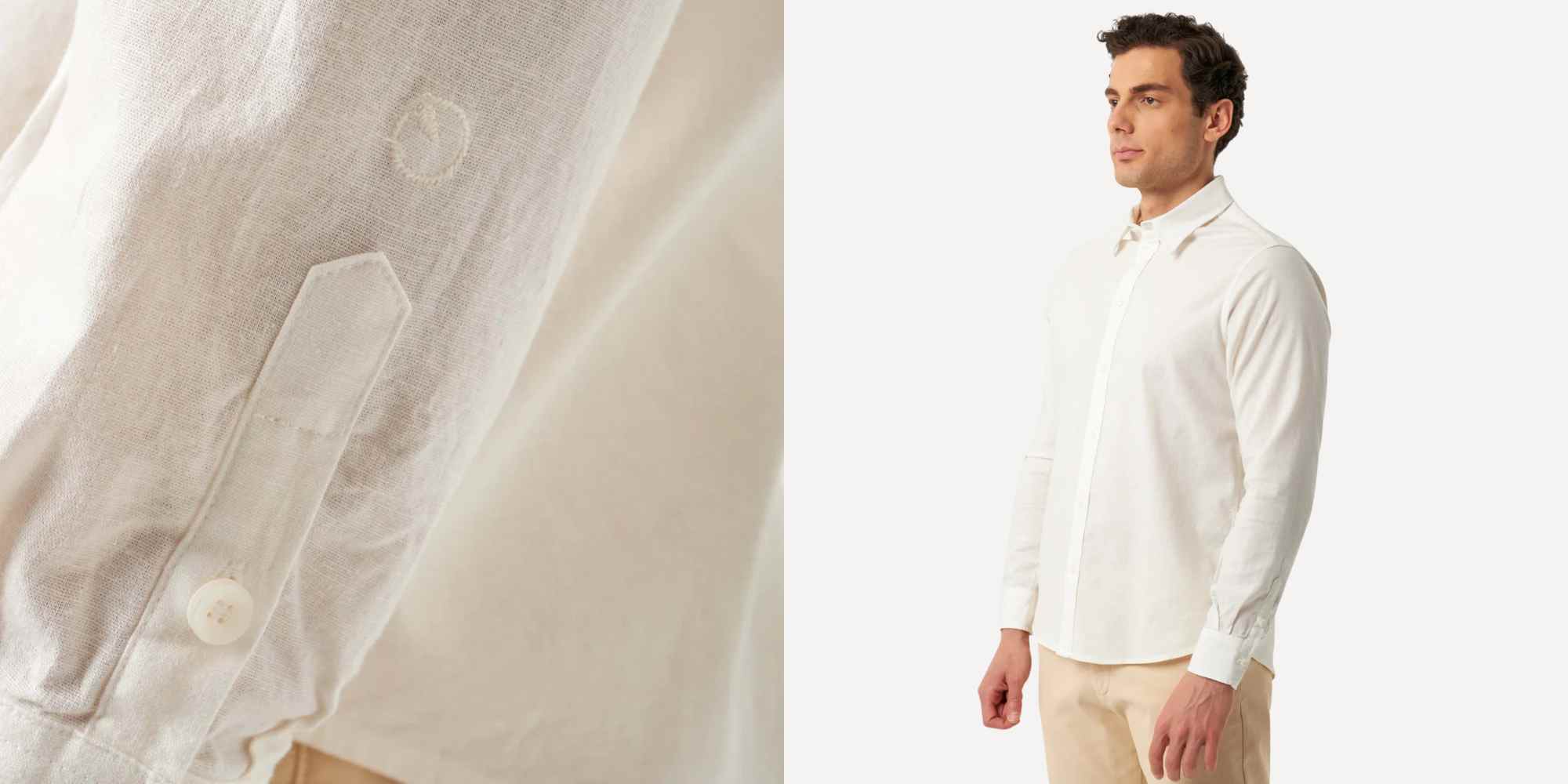 person wearing white shirt from organication