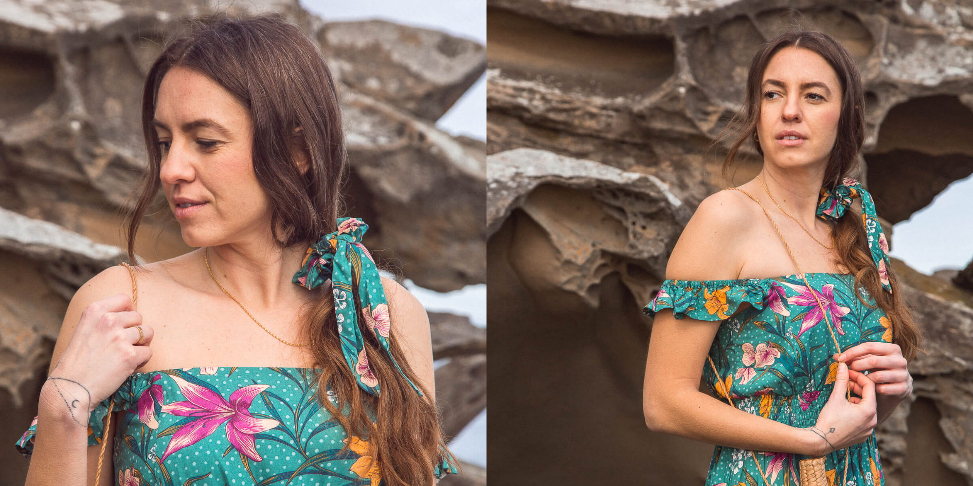 Someone in offcut scrunchie by Tamga.