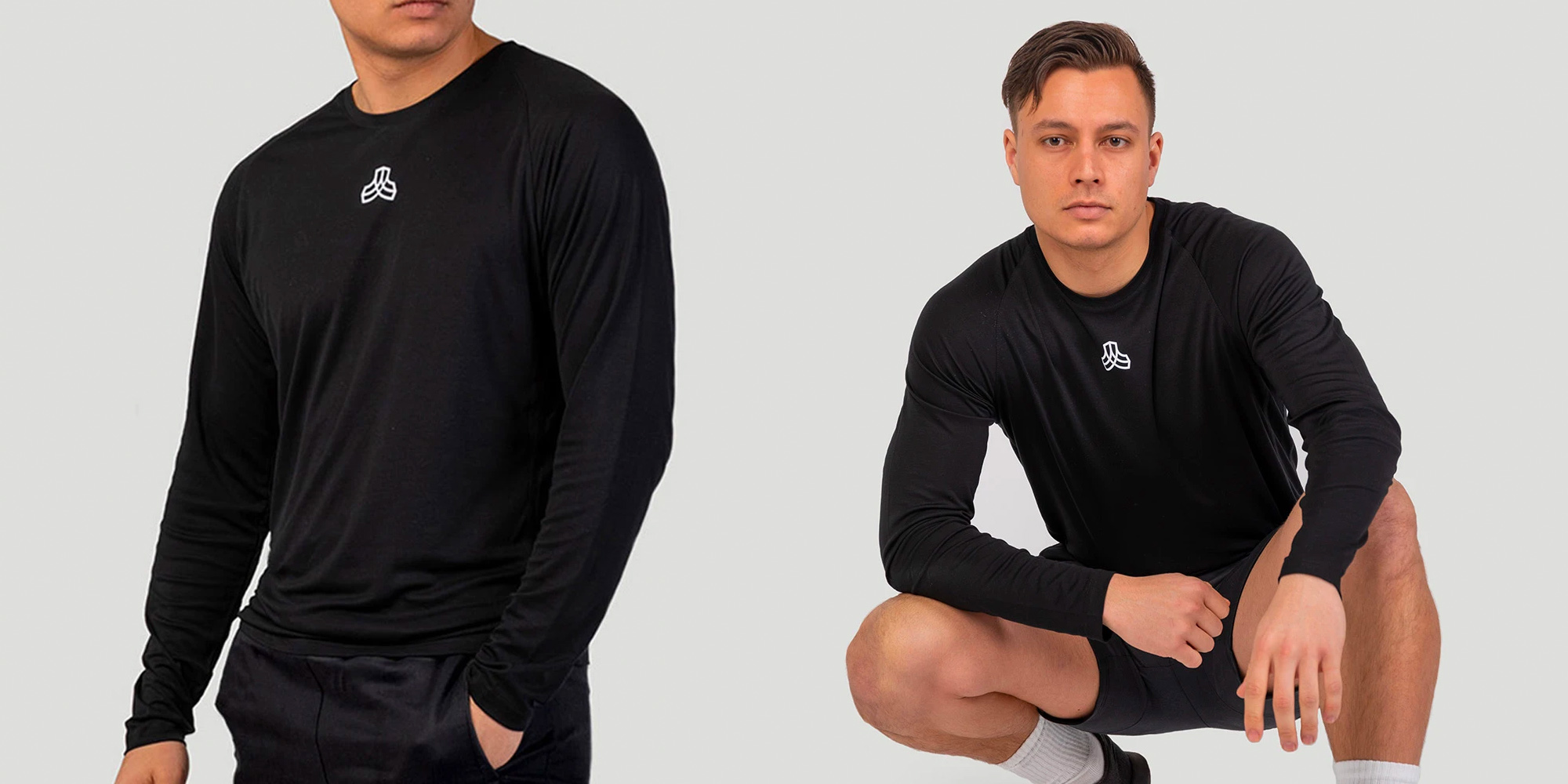 Man in sustainable thermals by Iron Roots