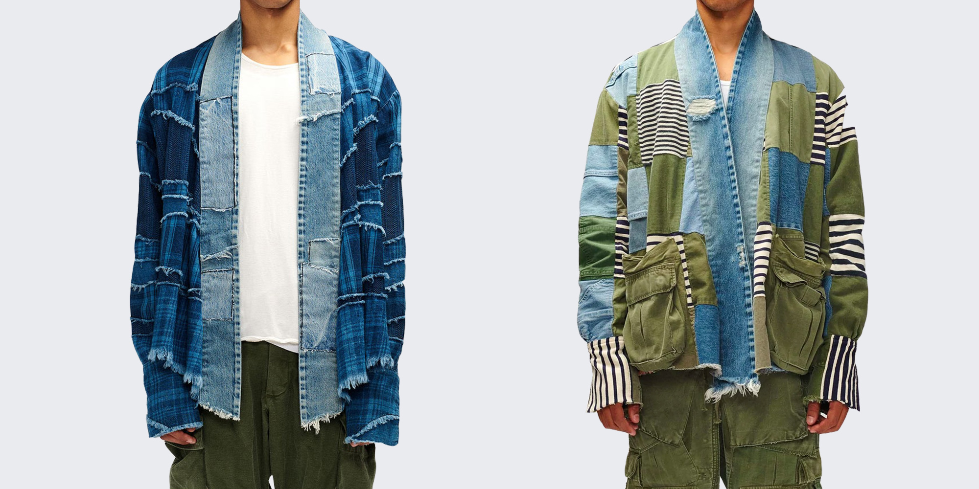 Greg Lauren ethical denim jackets