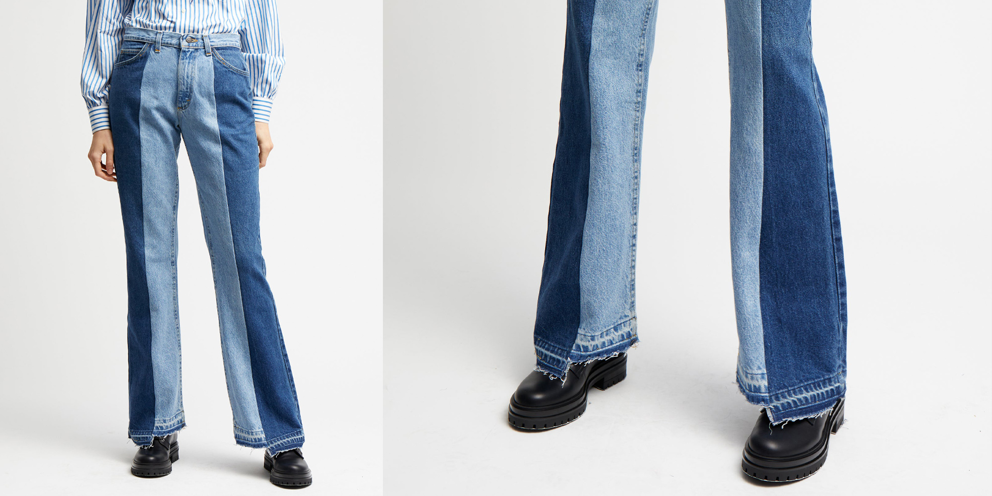 Woman in sustainable denim by Rentrayage