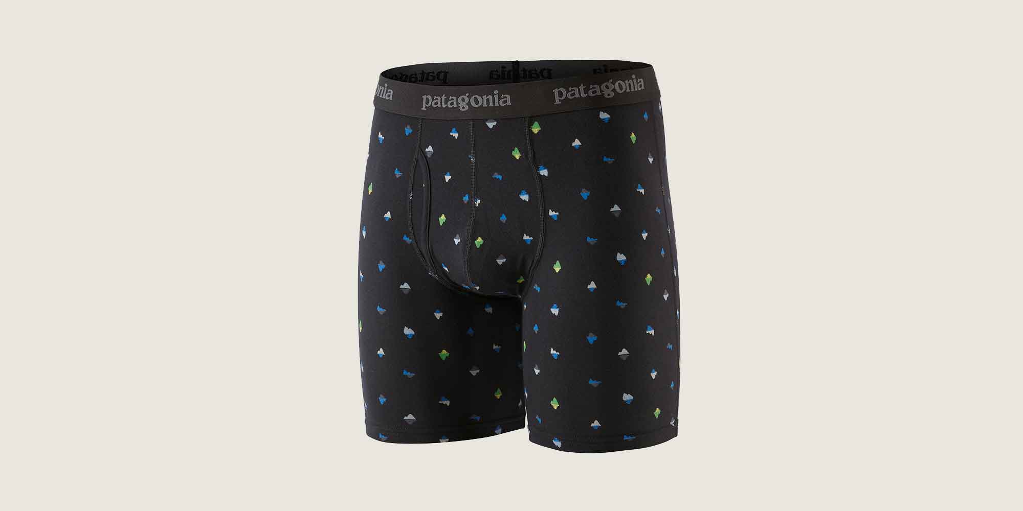 Ethically made eco-friendly viscose alternative boxers by Patagonia.