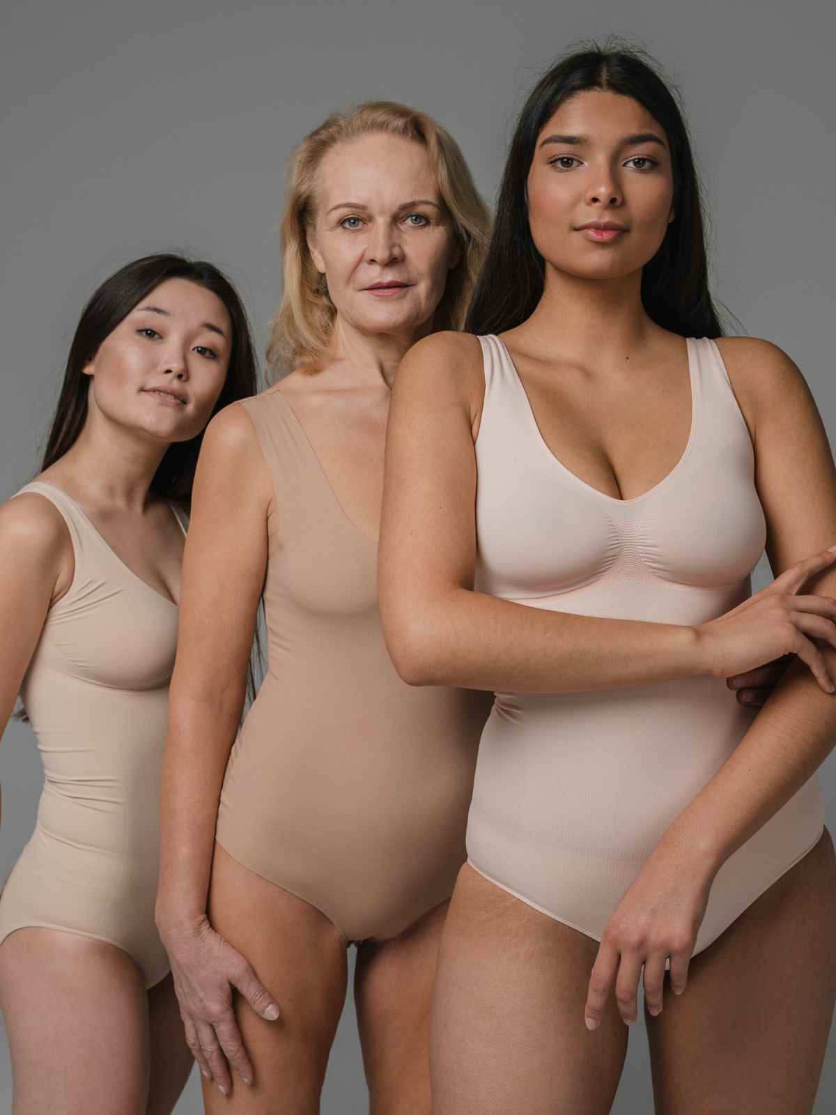 Women wearing shapewear