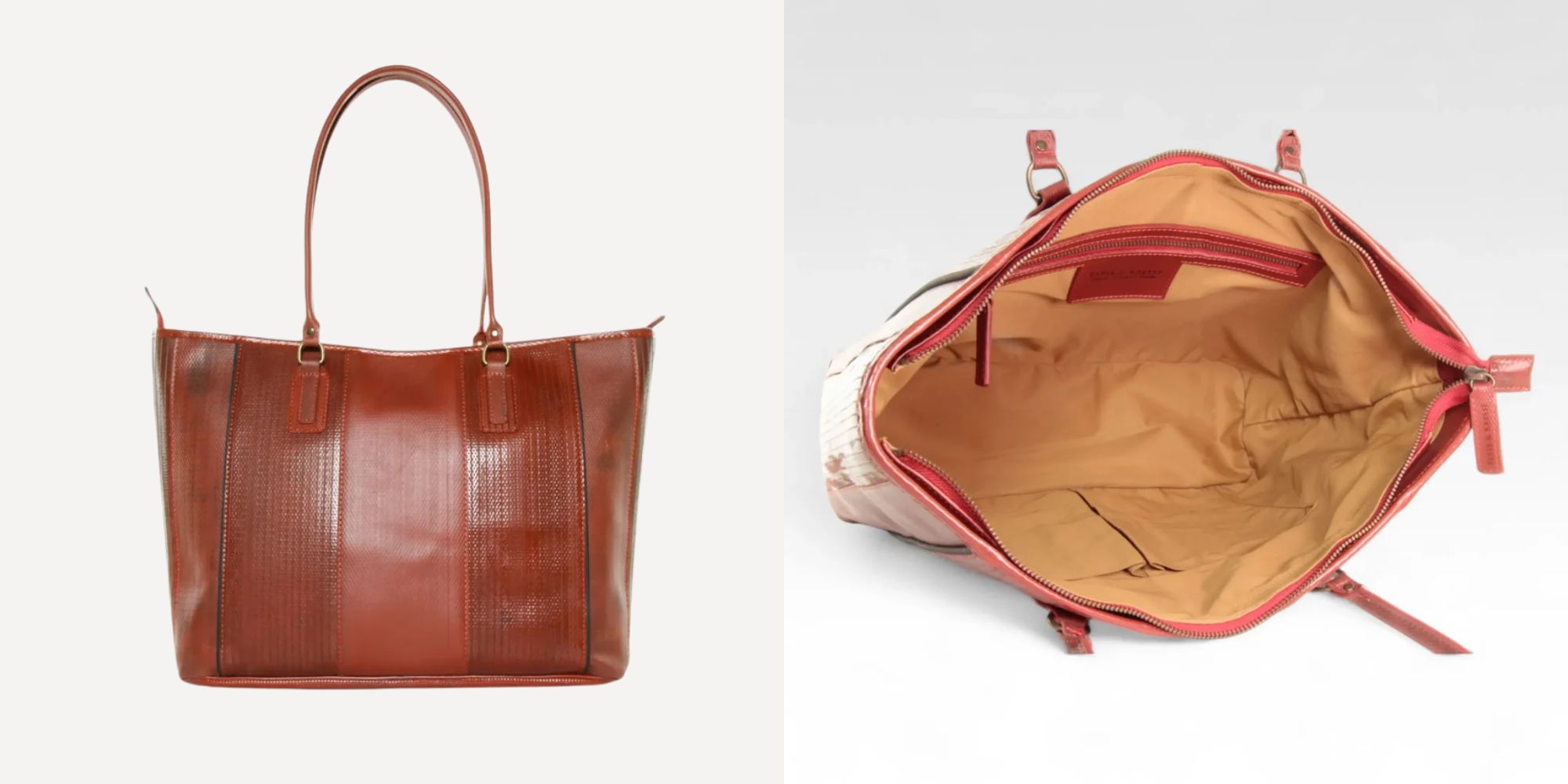 fire hose tote bag from elvis and kresse