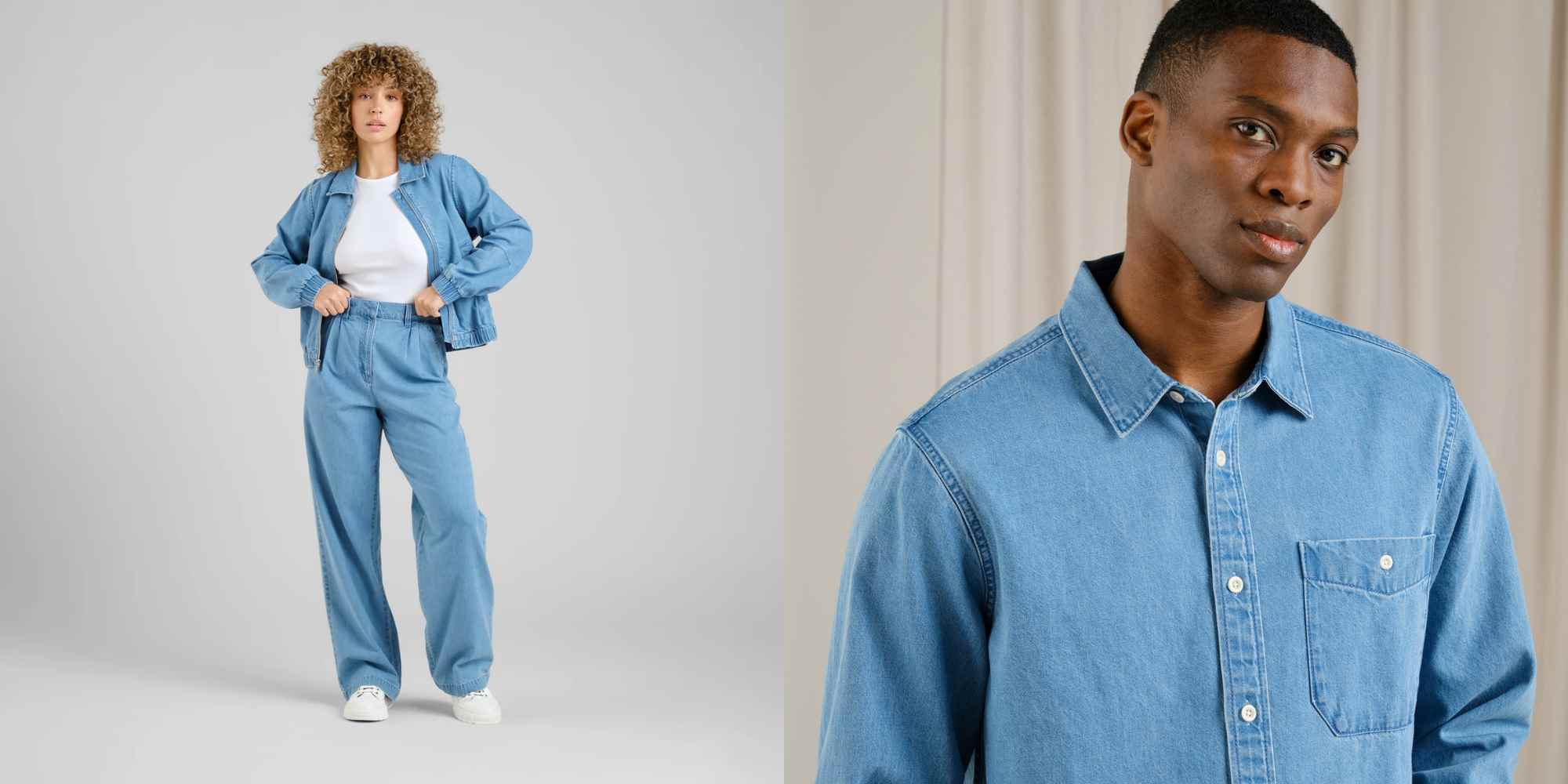 light blue denim from dedicated