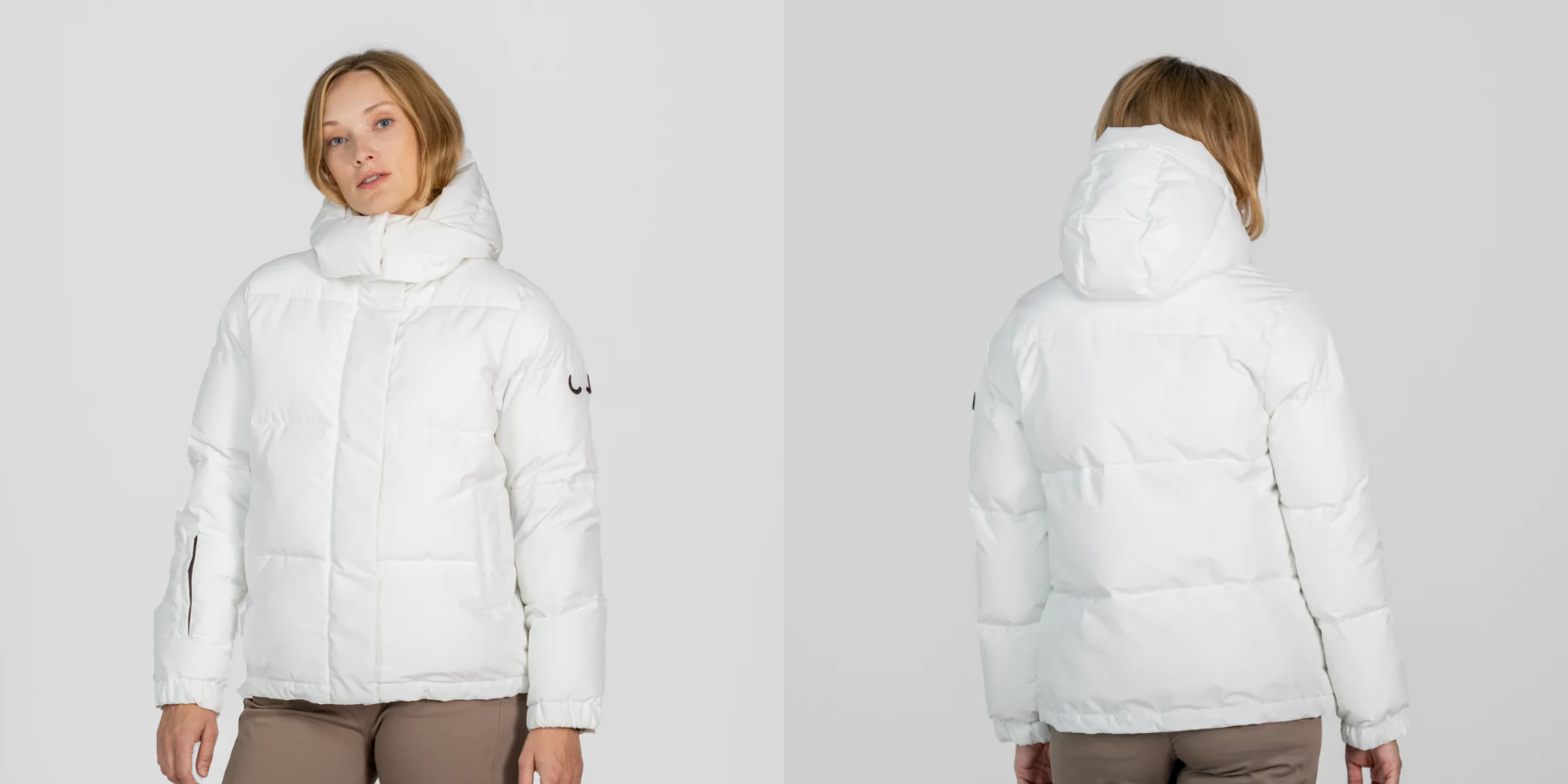 two images of person in puffer by wuxly