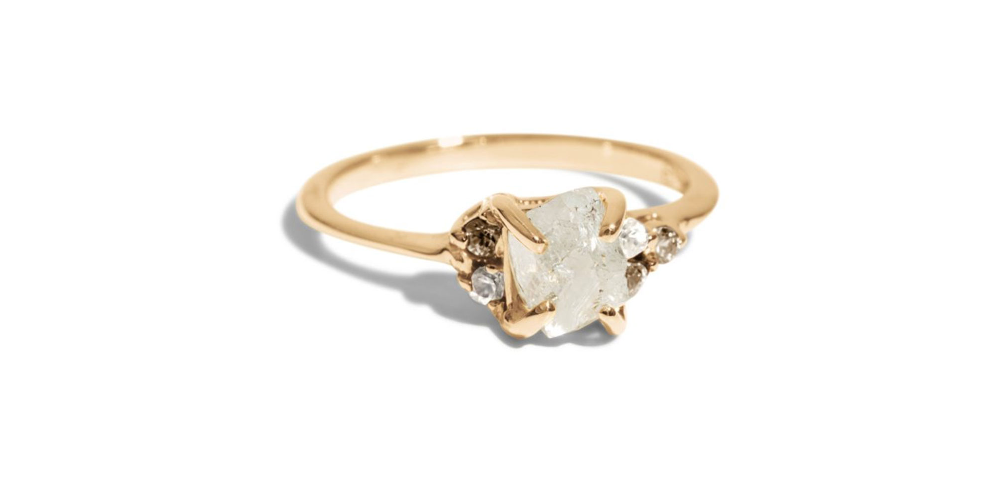 A raw diamond ring from Bario Neal.