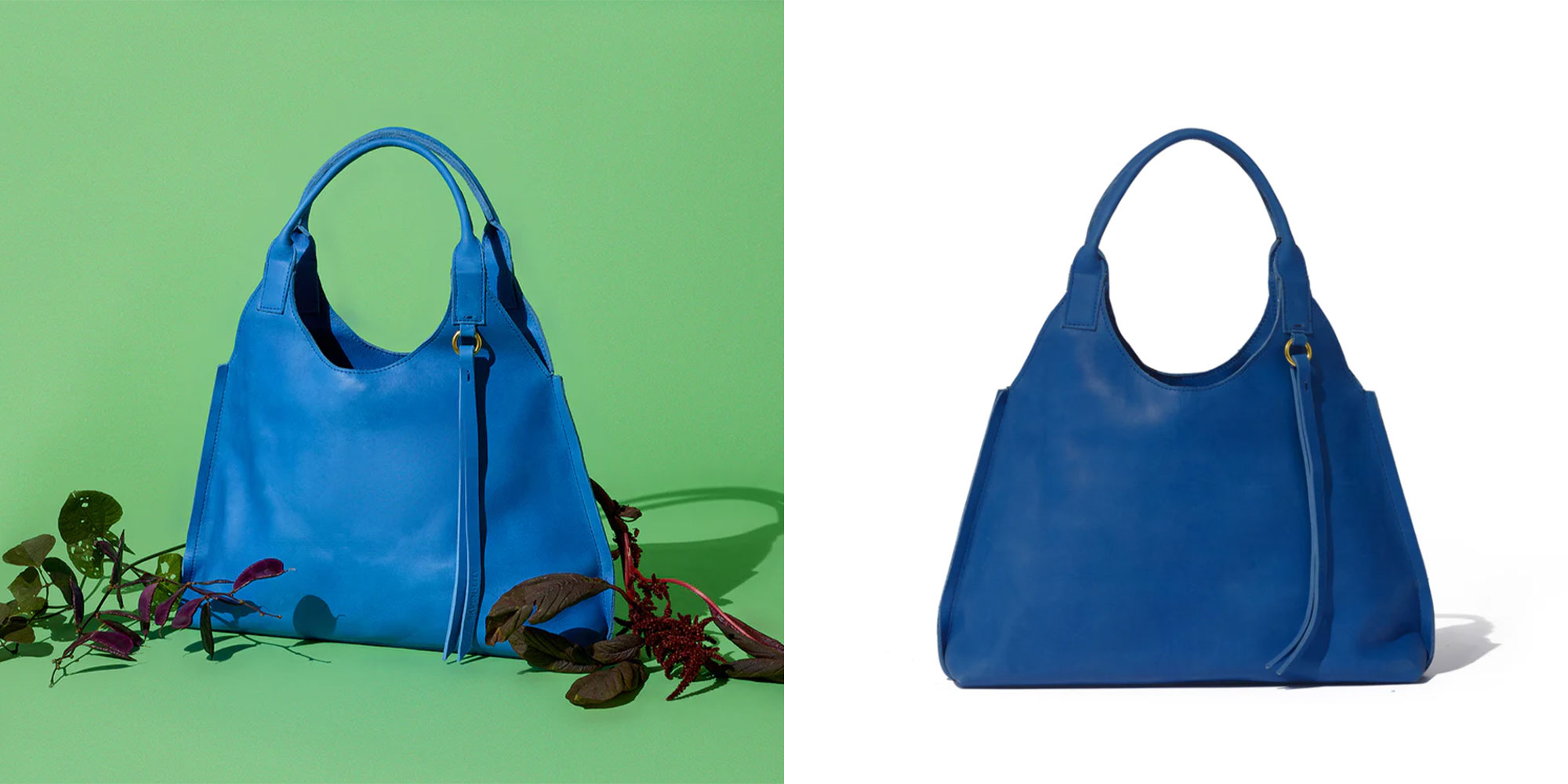 A blue boho bag by Raven + Lily.