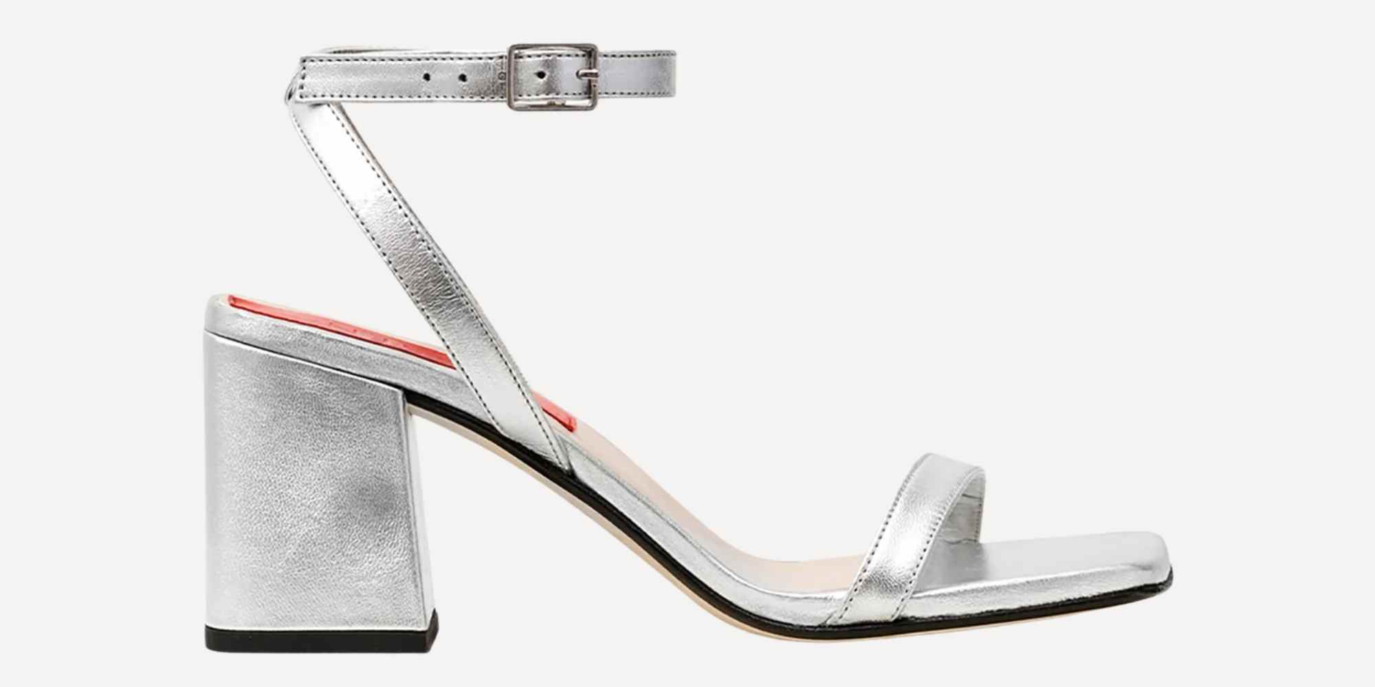 essen silver sandals