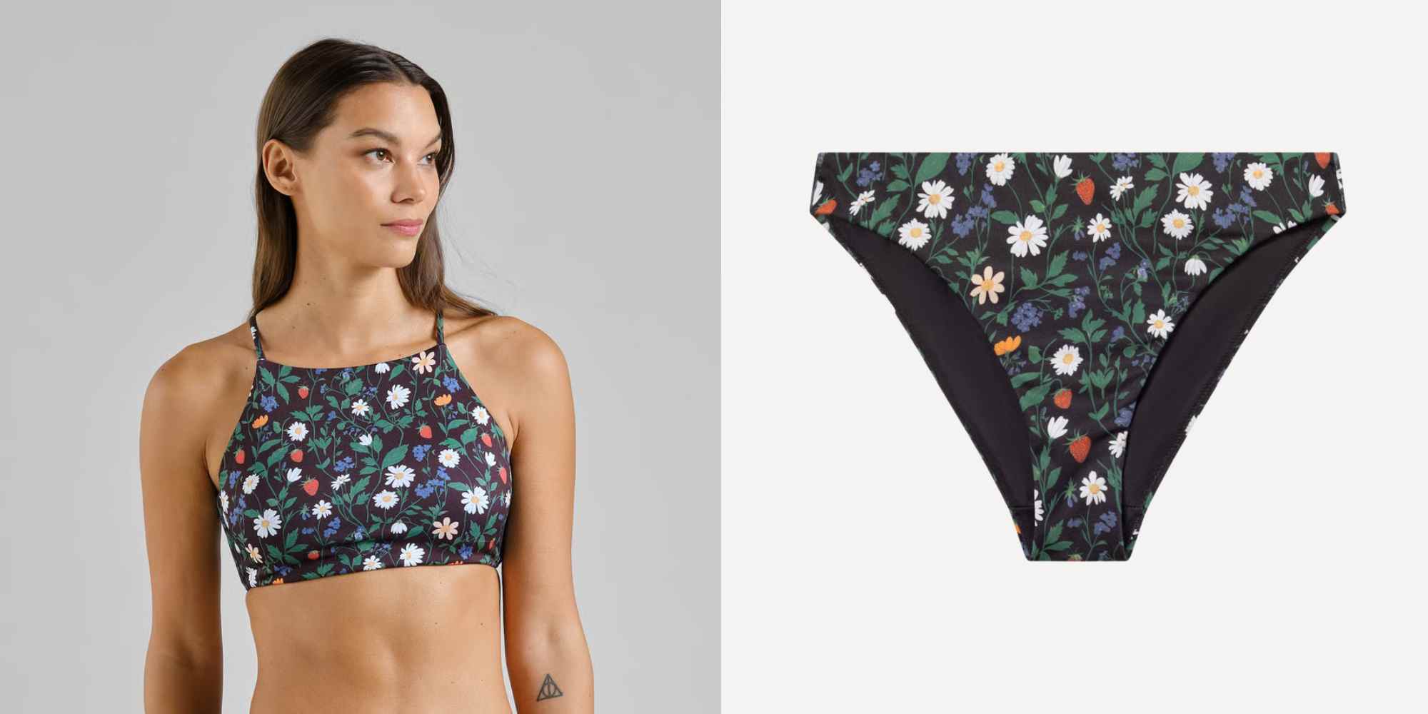 floral bikini from dedicated