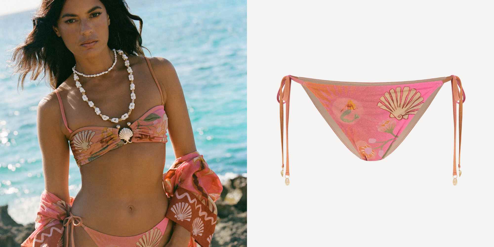 printed bikini from spell