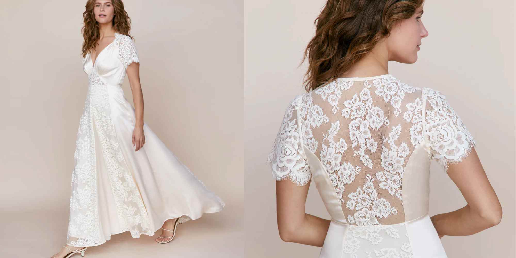 wedding dress from christy dawn
