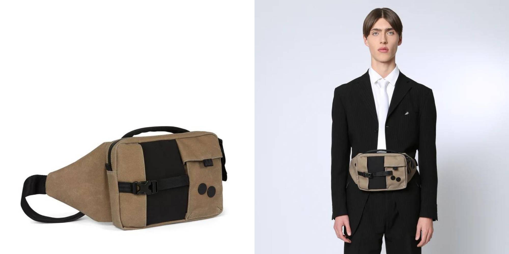 A brown bum bag from pinqponq.