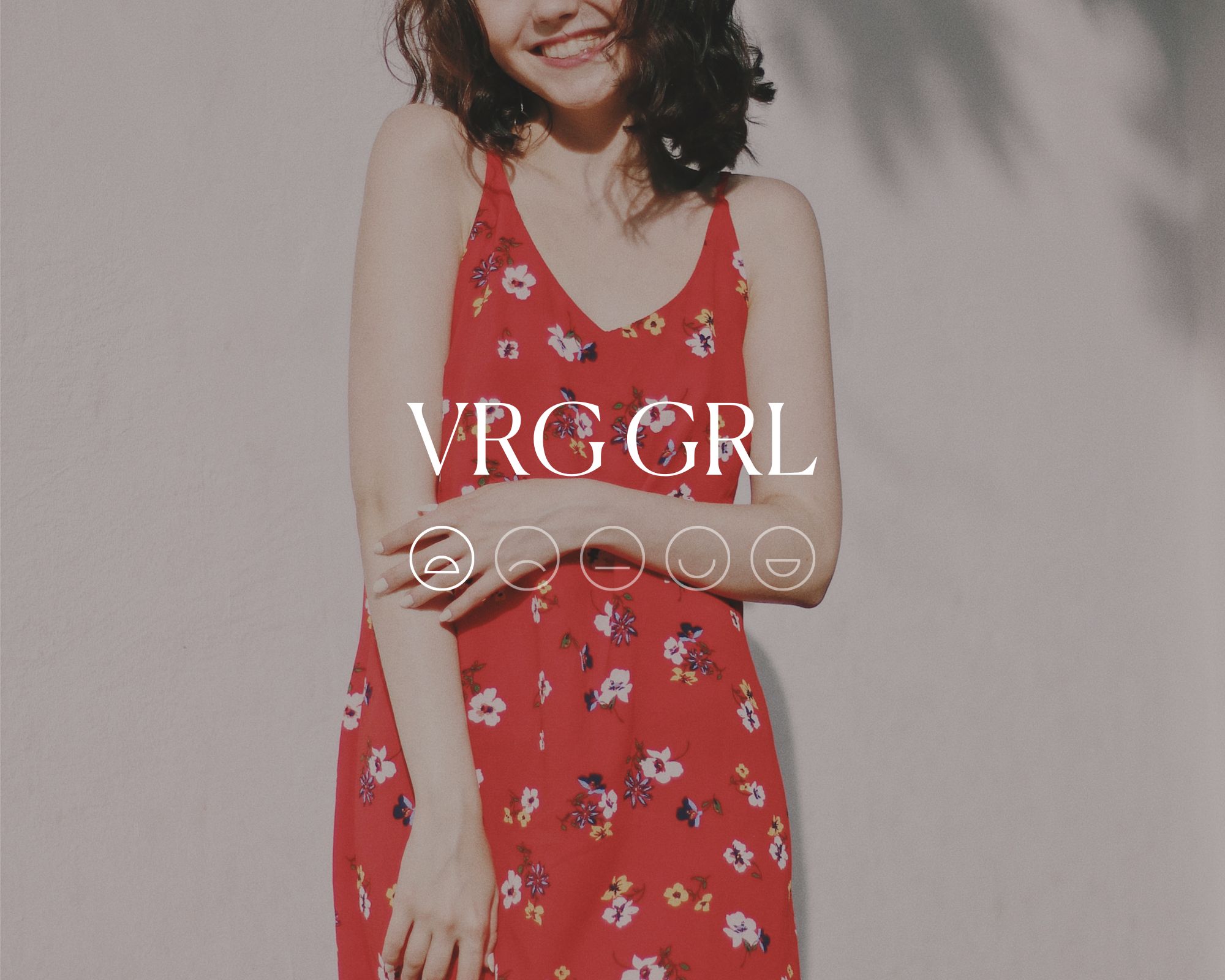 How ethical is VRG GRL laid over someone in a red dress.
