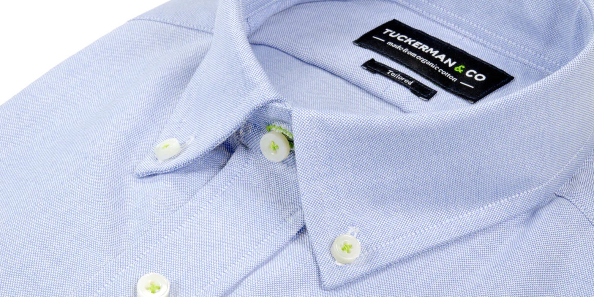 A Tuckerman & Co. blue Oxford.