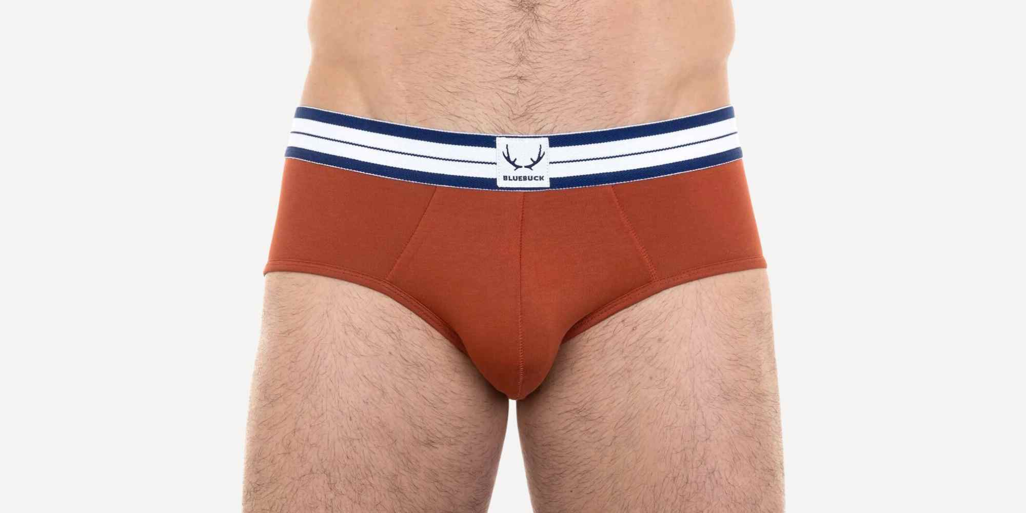 orange briefs from bluebuck