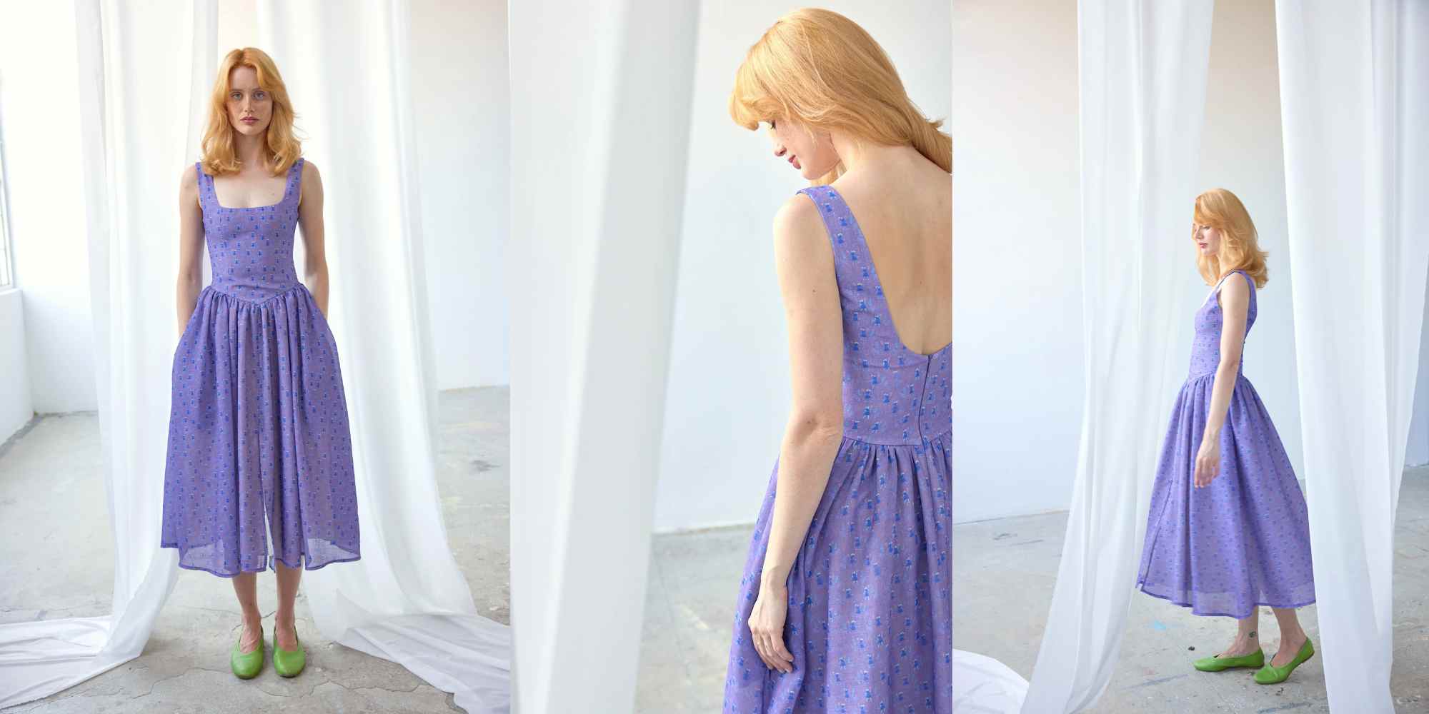 purple dress from ohsevendays