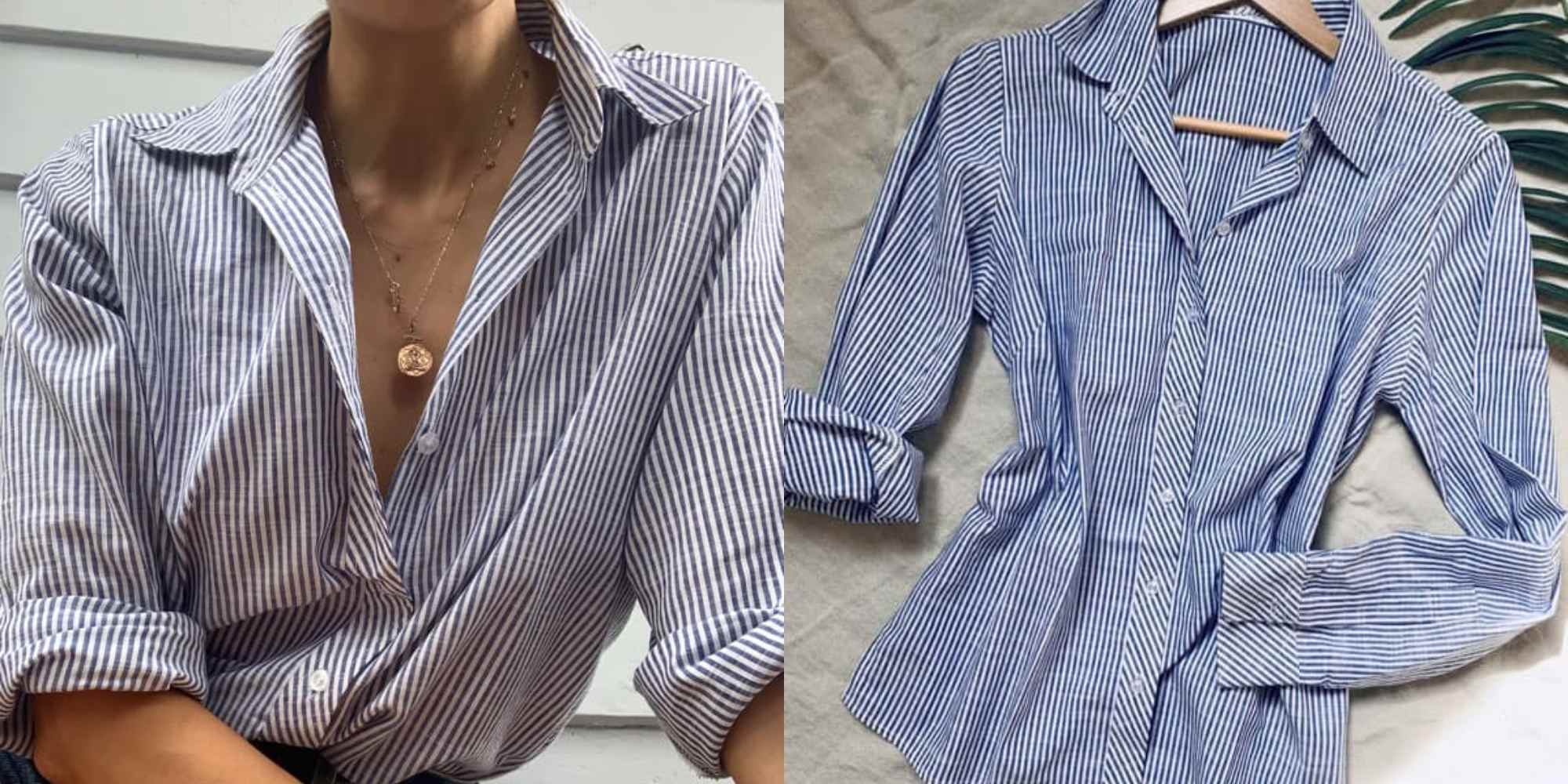 striped shirt from all the wild roses