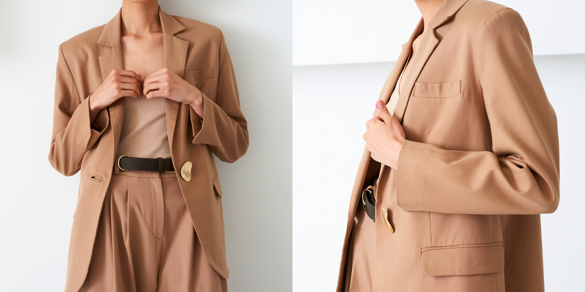 A timeless, conscious blazer by Mother of Pearl.