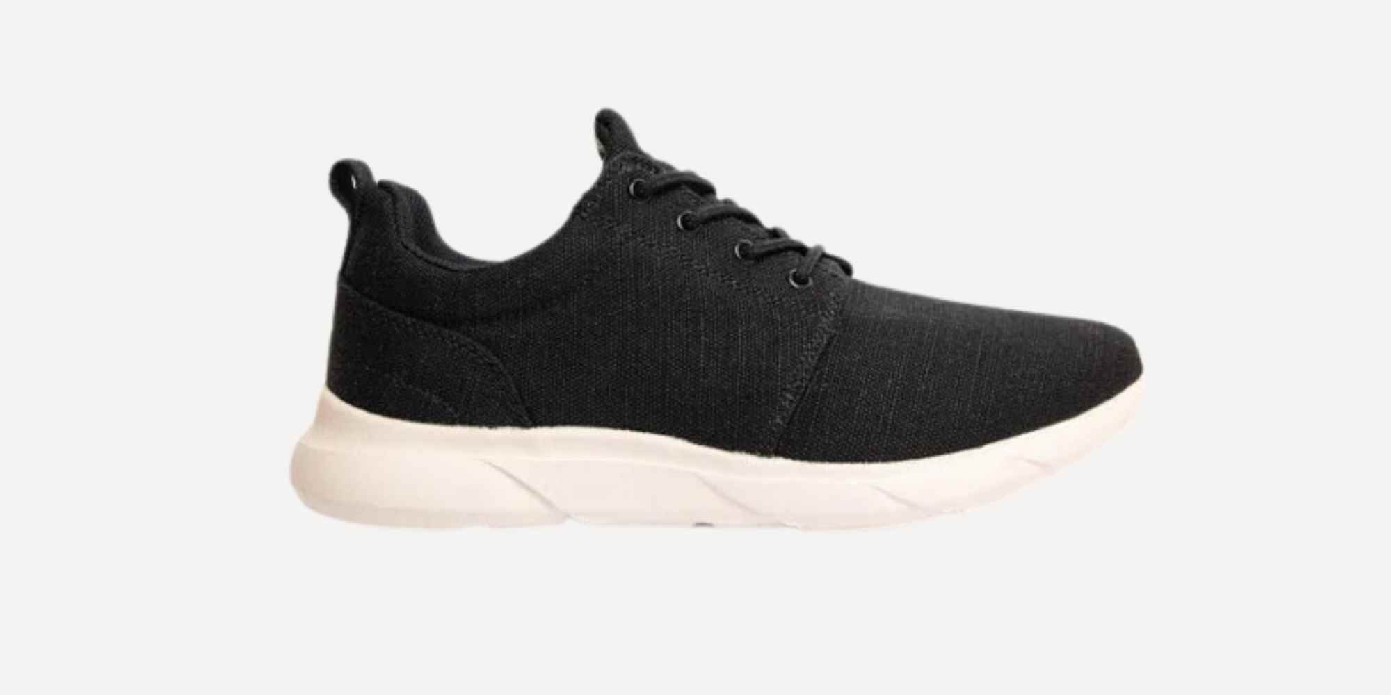 Black vegan trainers from 8000kicks