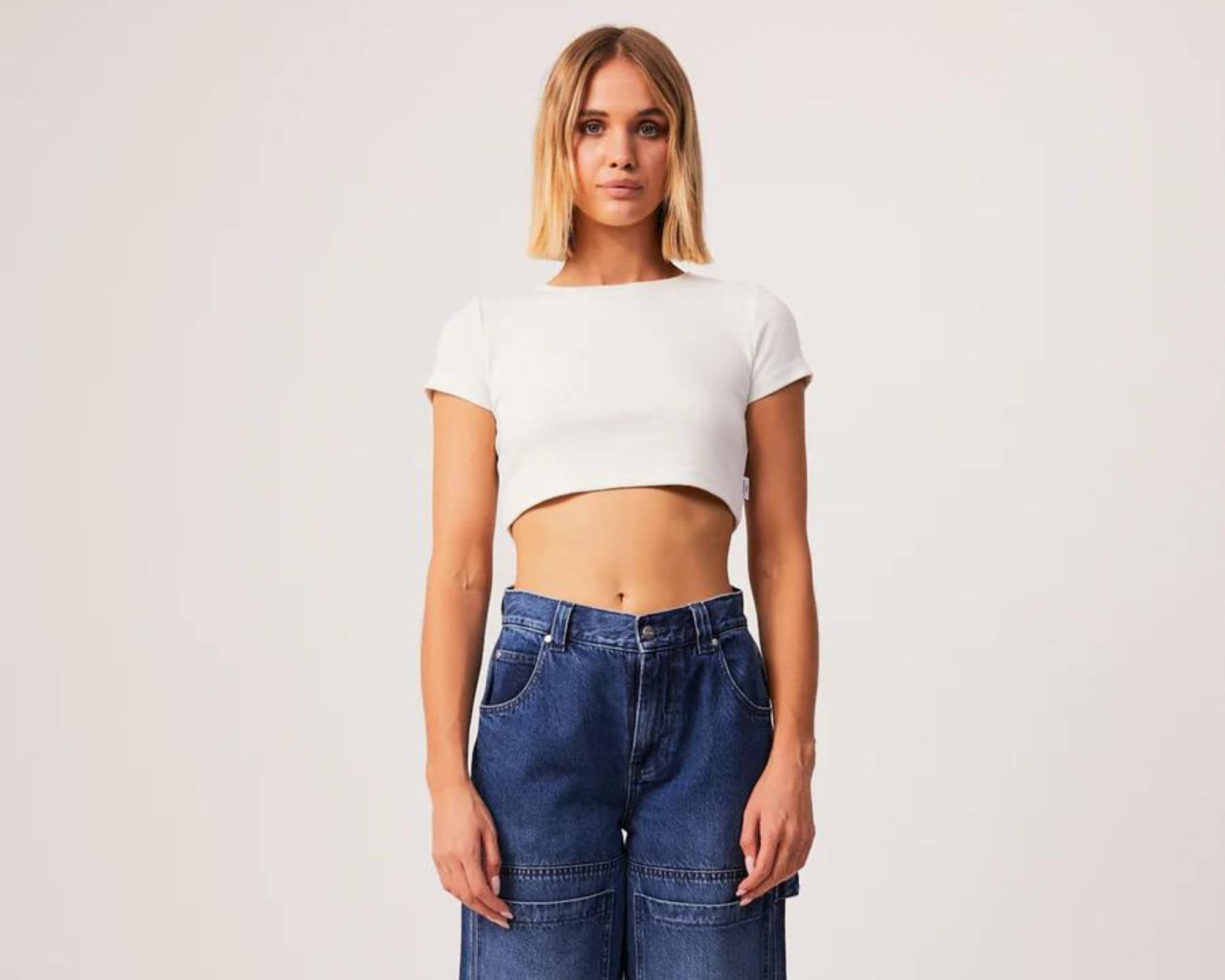Wide leg carpenter hemp and organic cotton jeans by Afends.