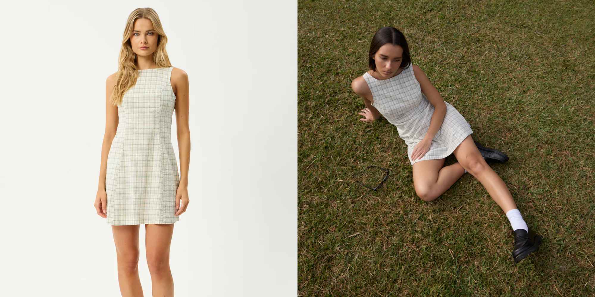 gingham dress alternative to cider from afends