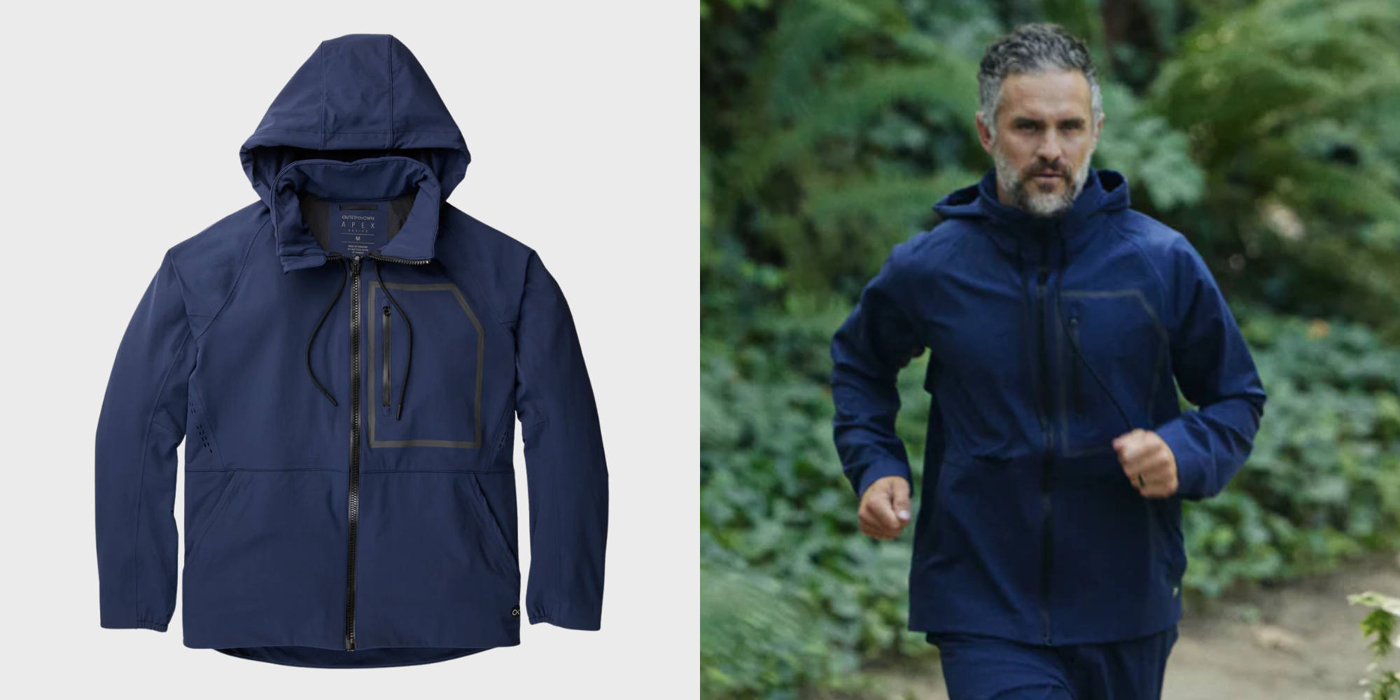 Someone in jacket by Outerknown