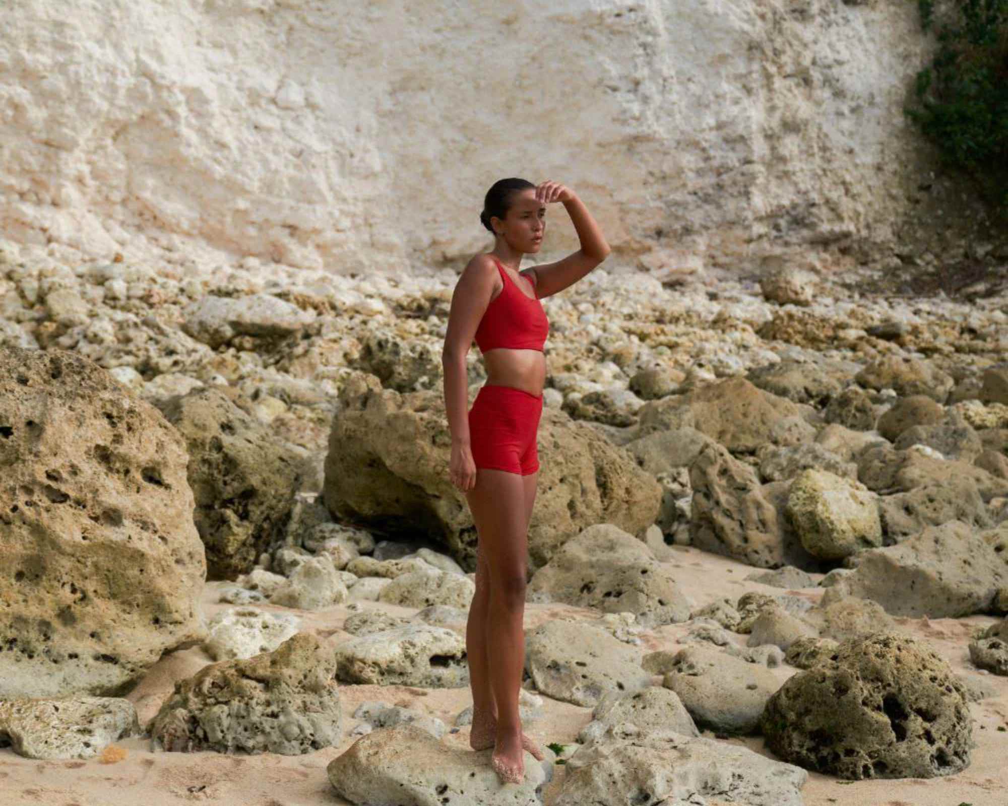 Person wearing swimwear from The Summer House