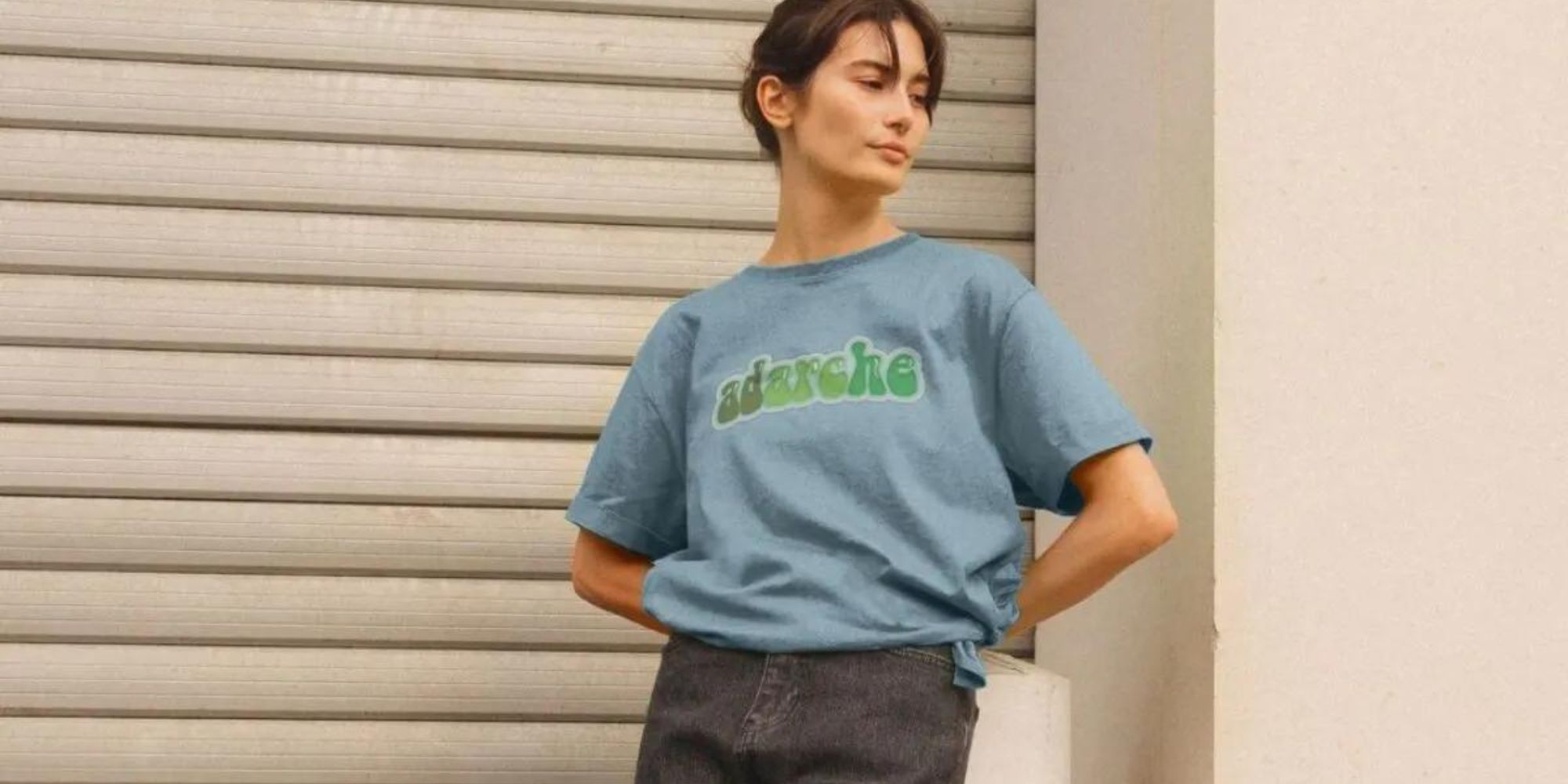 A slogan t-shirt by Adarche Clothing.